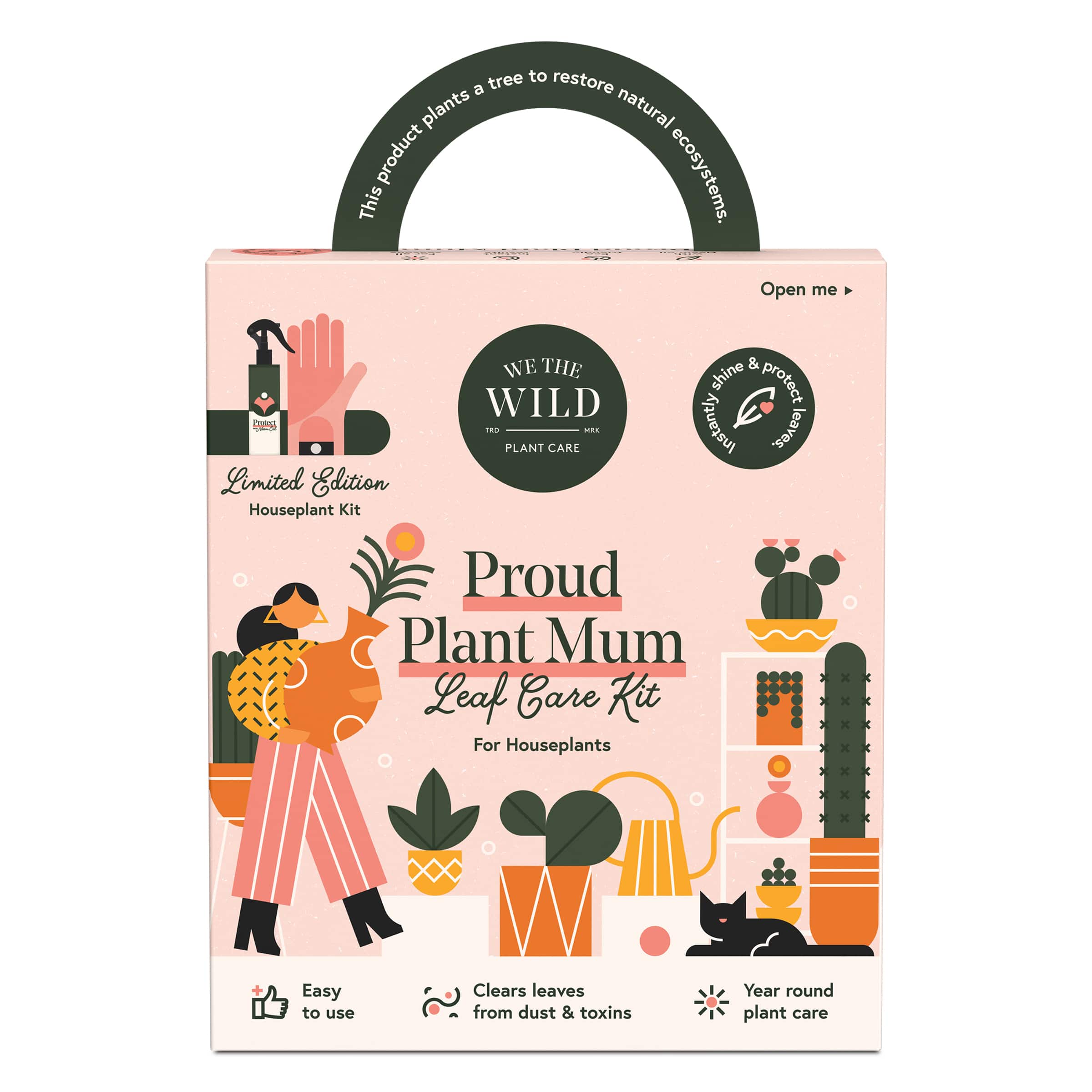 We The Wild™ Proud Plant Mum Leaf Care Kit