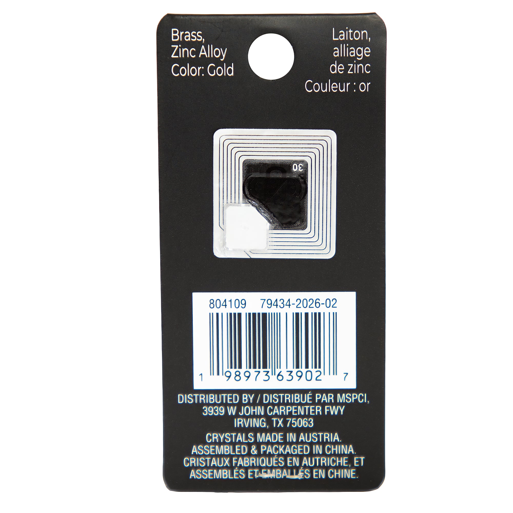 Blue Gem with Bow Austrian Crystal Charm by Bead Landing™