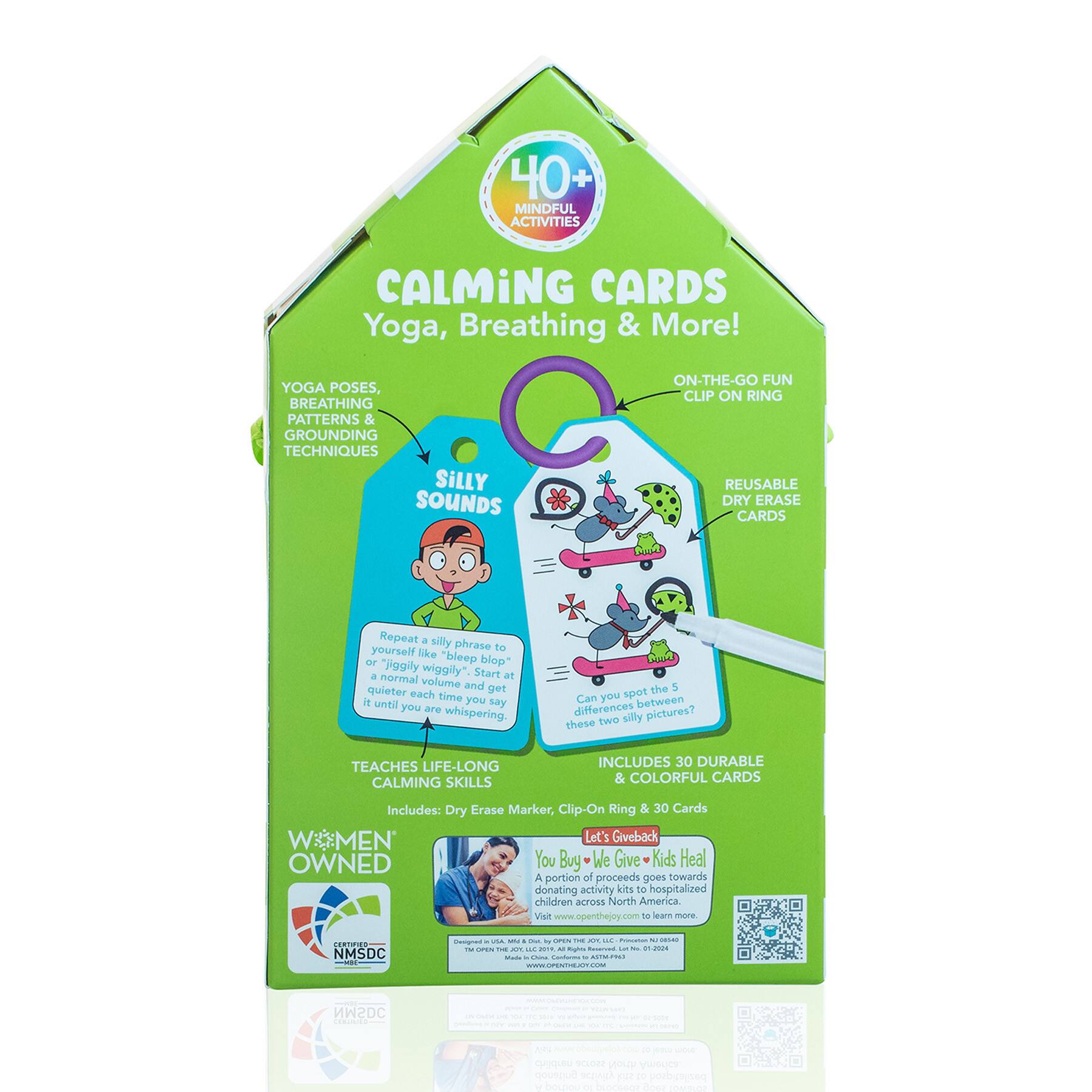 Dry Erase Calming Flash Card Kit