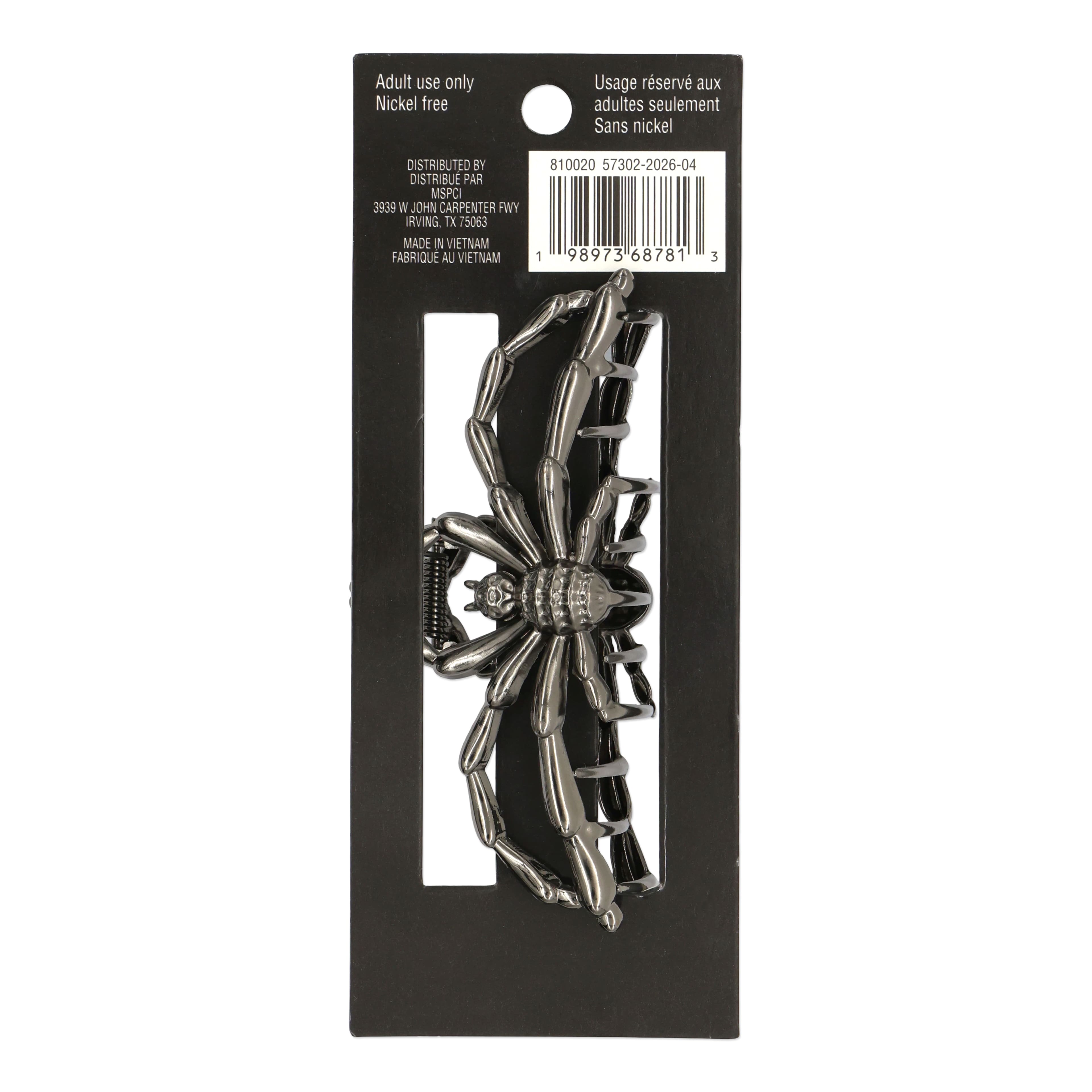 Black Metal Spider Claw Clip by Celebrate It™