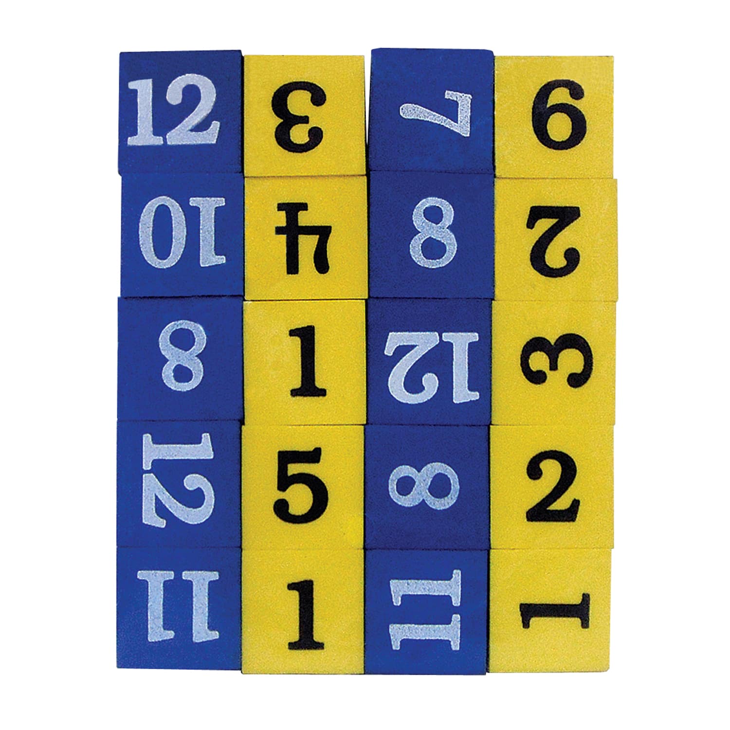 Teacher Created Resources® 3/4" Foam Numbered Dice, 3 Packs of 20