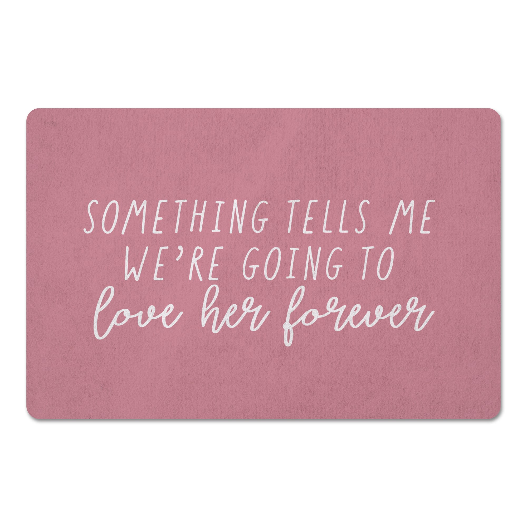 18" x 27" Love Her Forever Floor Mat