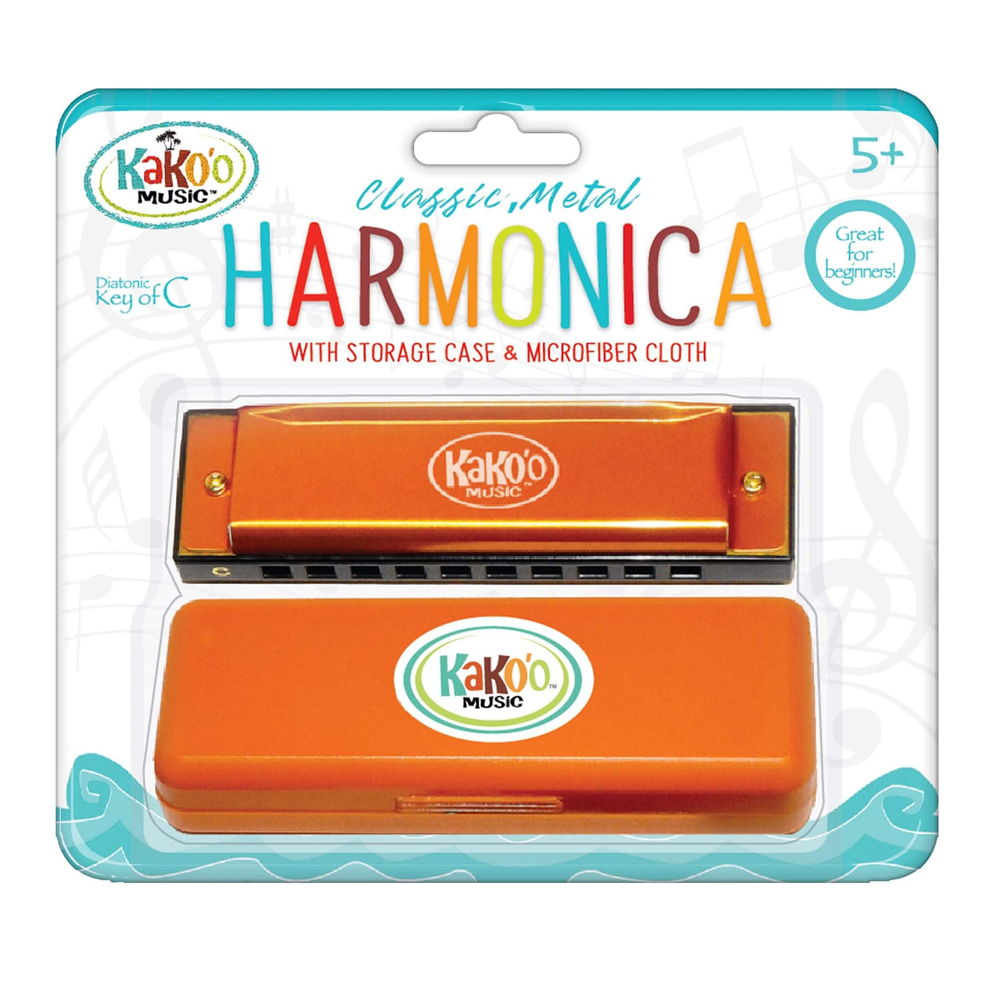 Salus Kako'o Orange Classic Metal Harmonica