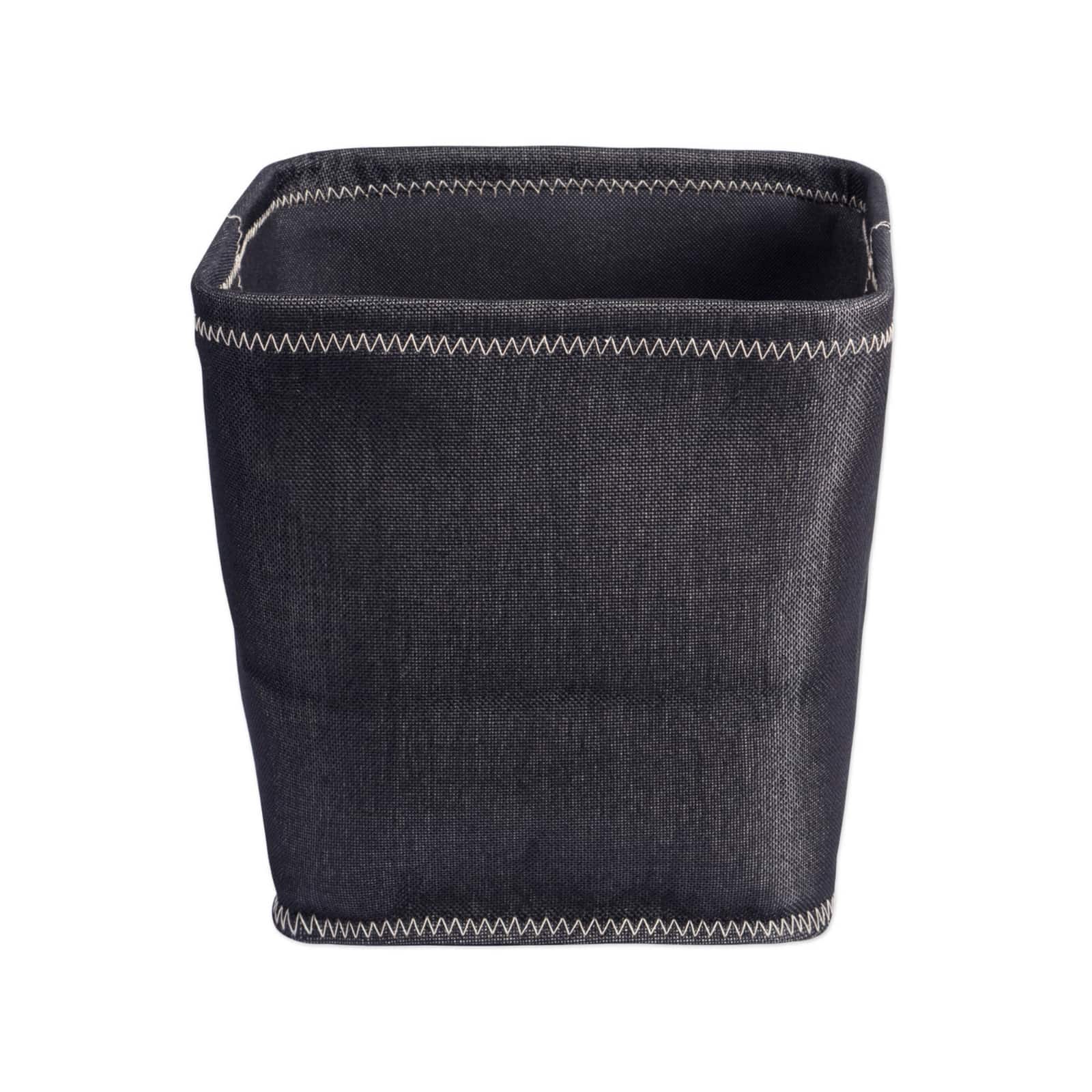 DII® 11" Zig Zag Stitch Trapezoid Fabric Bins, 2ct.