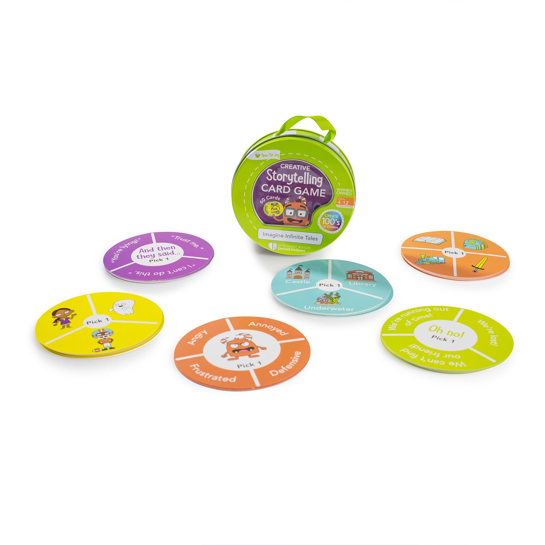 Creative Storytelling Card Game Set
