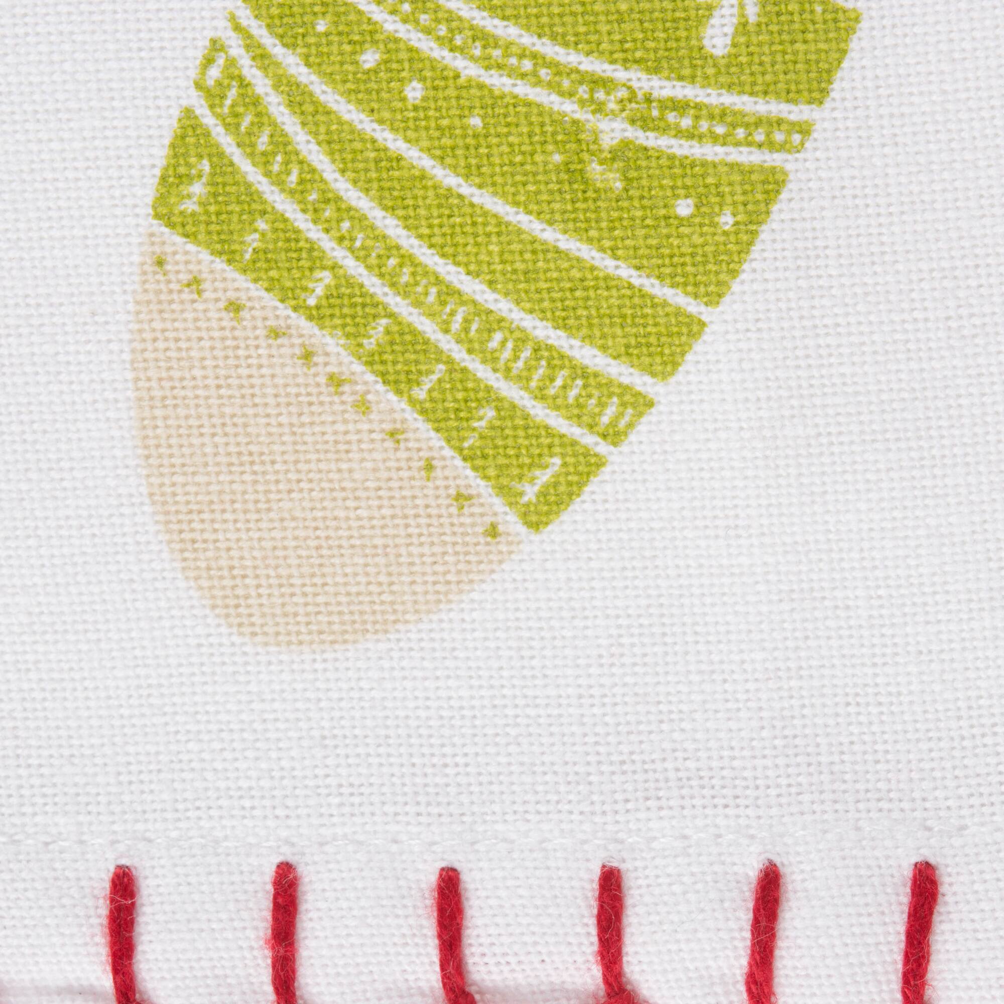 DII® Christmas Trimmings Printed Dishtowel Set