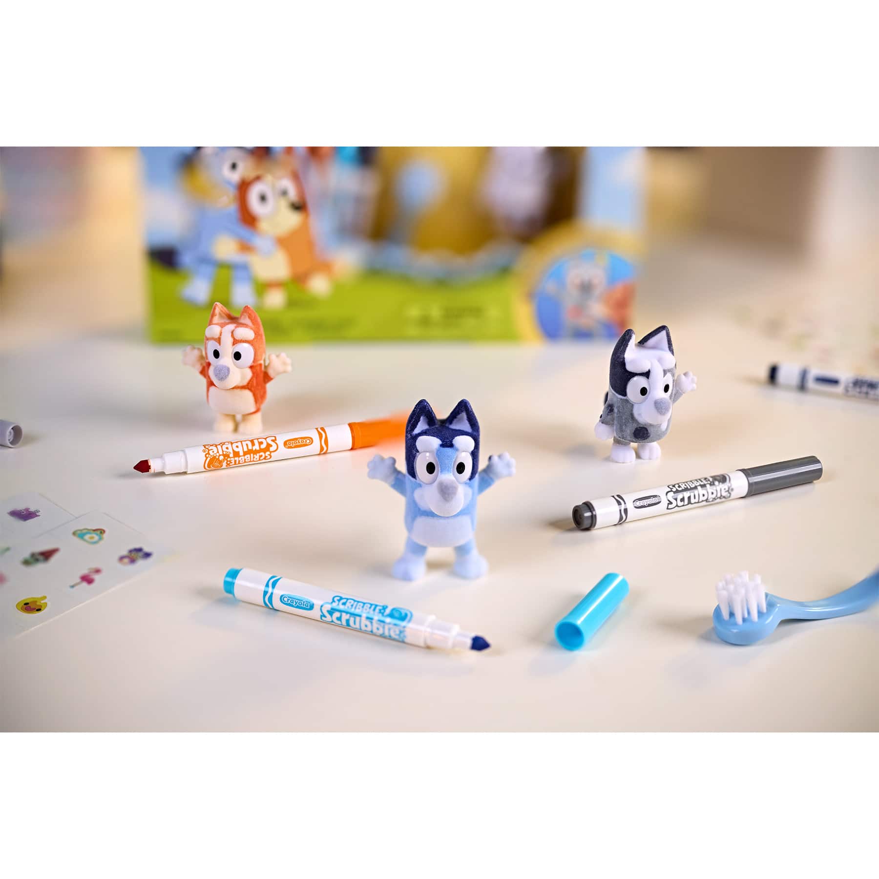Crayola® Scribble Scrubbie® Bluey Deluxe Set