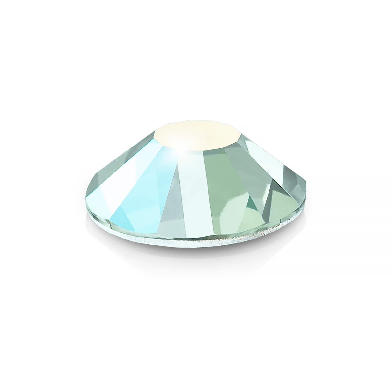Preciosa MAXIMA SS5 Aurora Borealis Flatback Czech Crystals, 144ct.