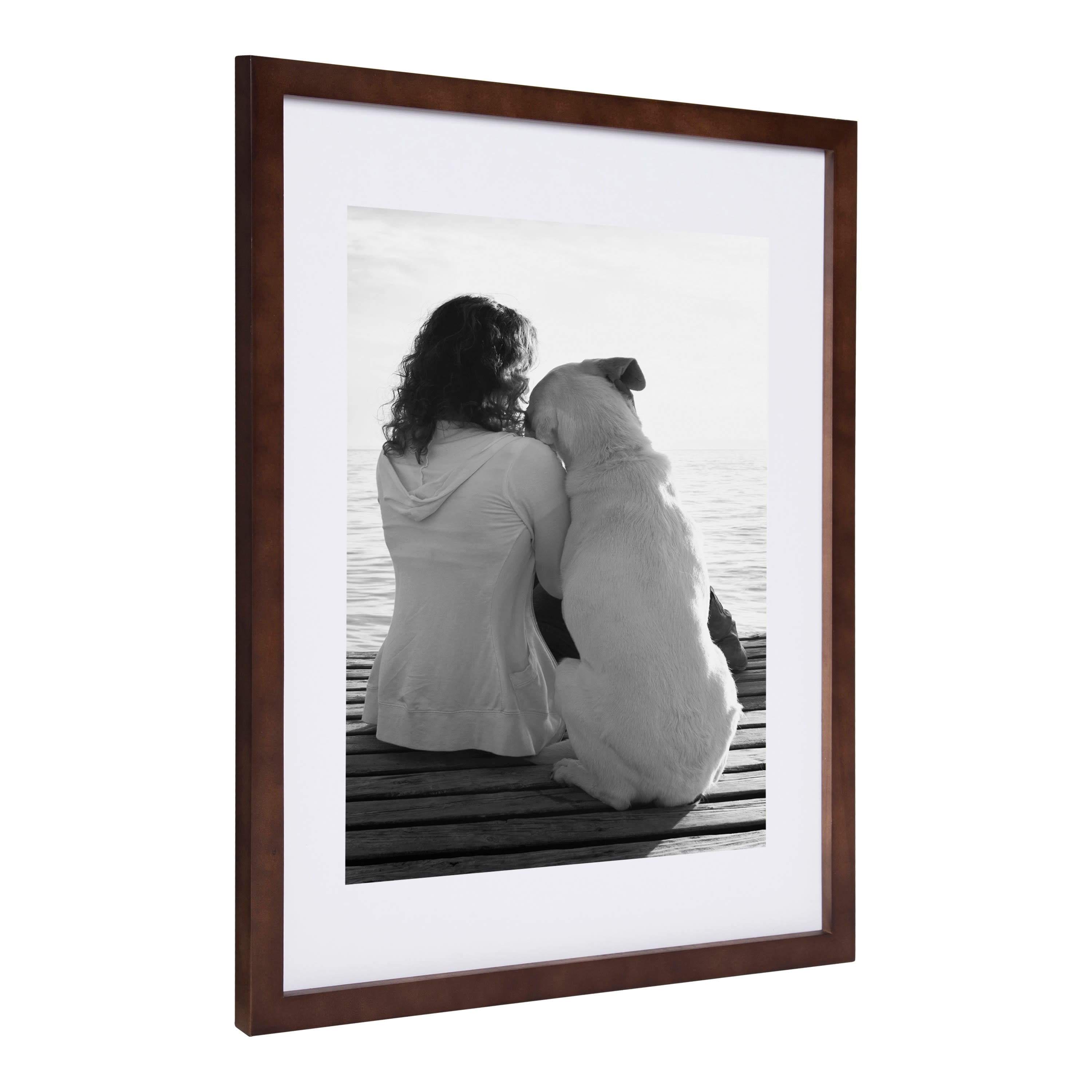 Kate and Laurel Gallery 14" x 18" Picture Frames with 11" x 14" Mat