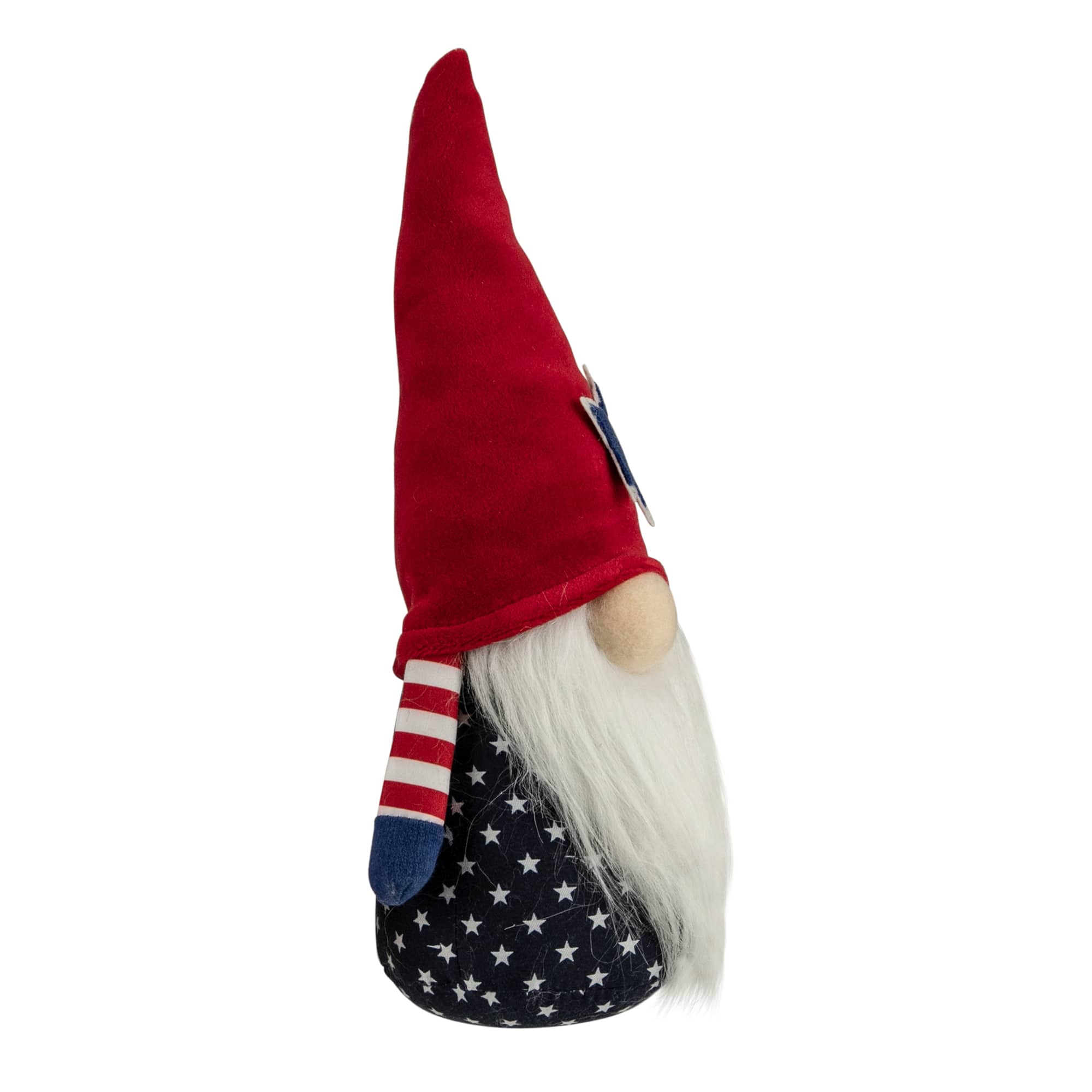 10.5" Americana Boy 4th of July Patriotic Gnome