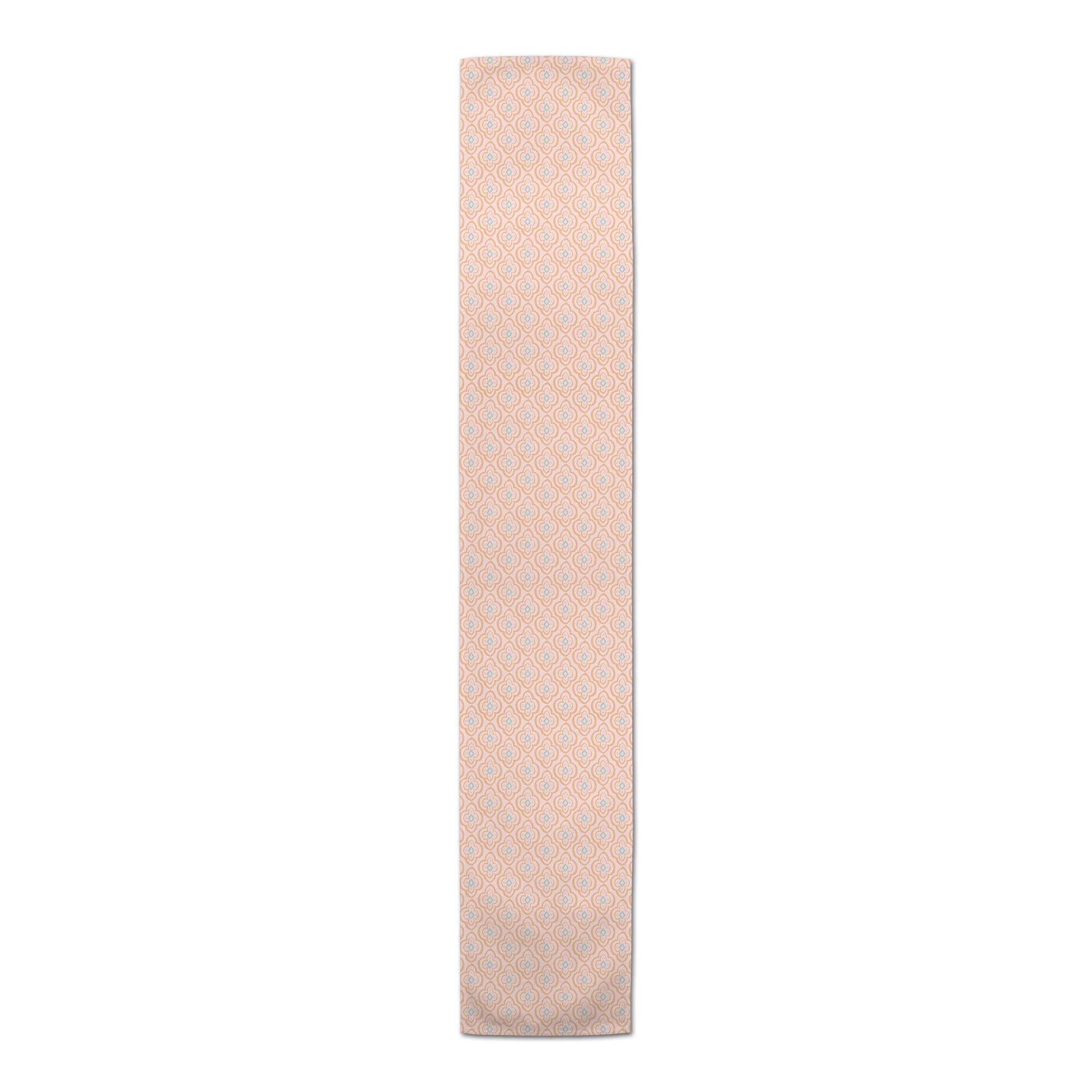 72" Quatre Print Cotton Twill Table Runner