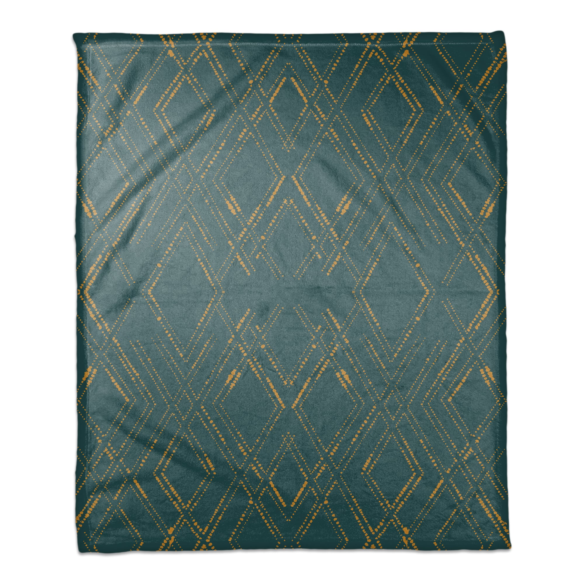 Diamond Coral Fleece Blanket