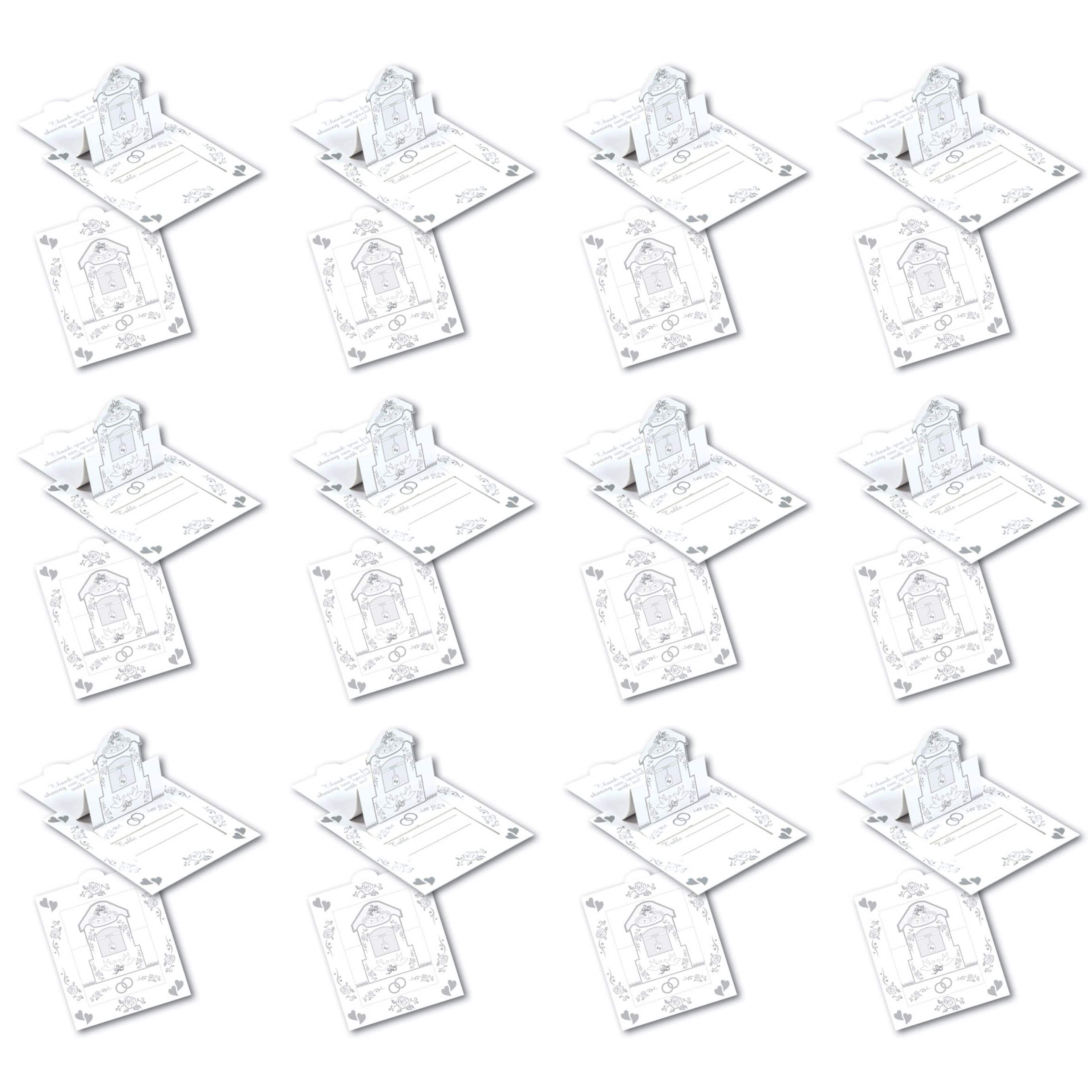 Beistle 3" x 3.5" Wishing Well Place Cards, 24ct.