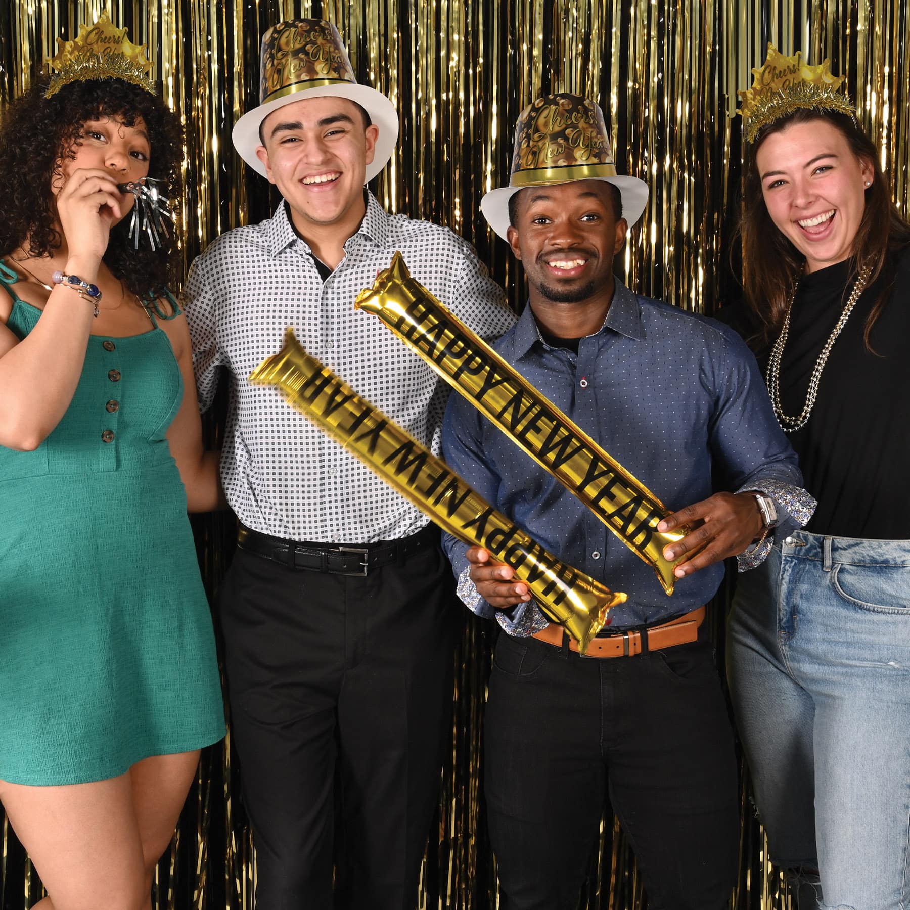 Beistle Adult Champagne New Year Tiaras, 50ct.