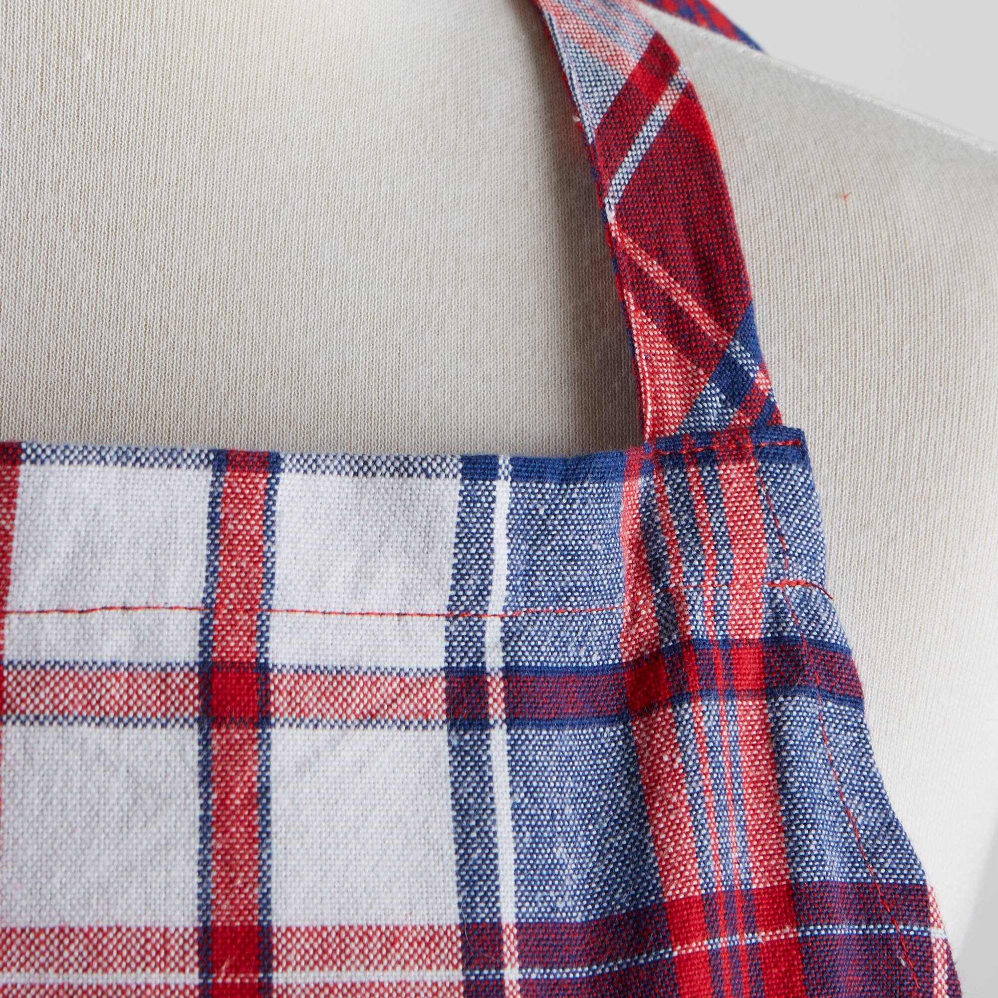 DII® Americana Red Plaid Apron
