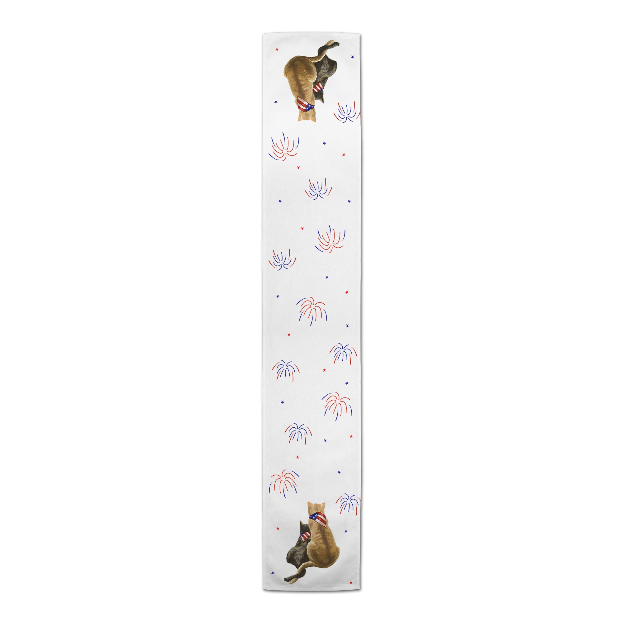 American Cats Poly Twill Table Runner
