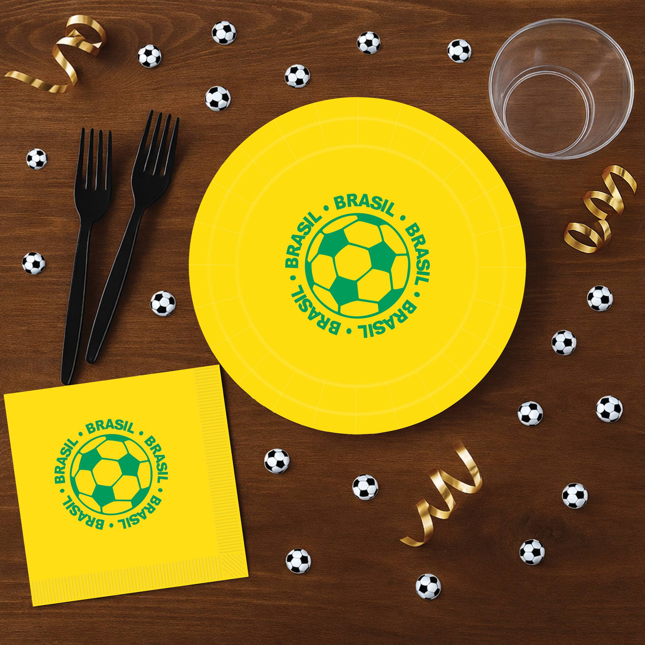 Brasil Soccer Luncheon Napkins, 32ct.