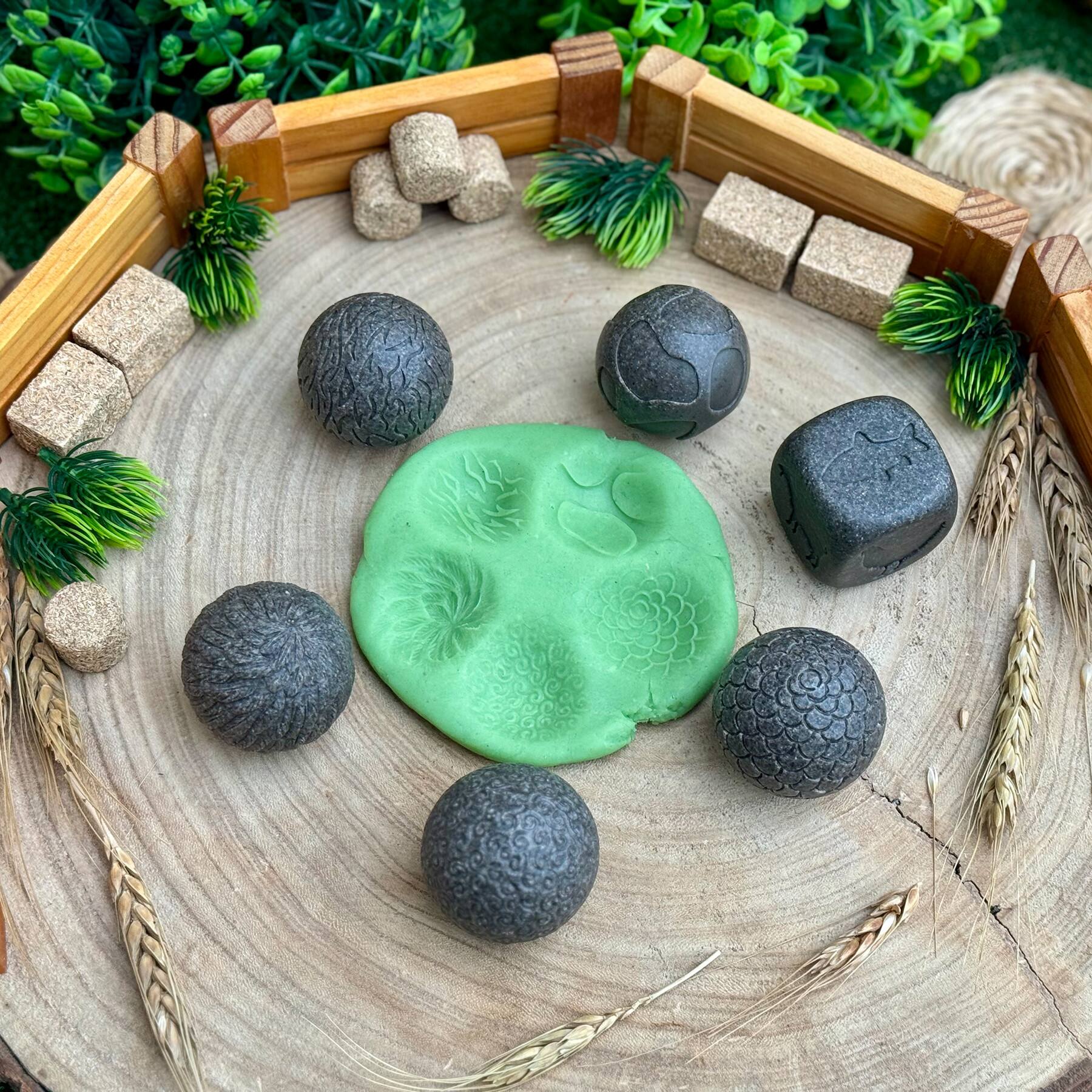 Yellow Door 1.75" Round Roll Around Farm Animals Roller Set