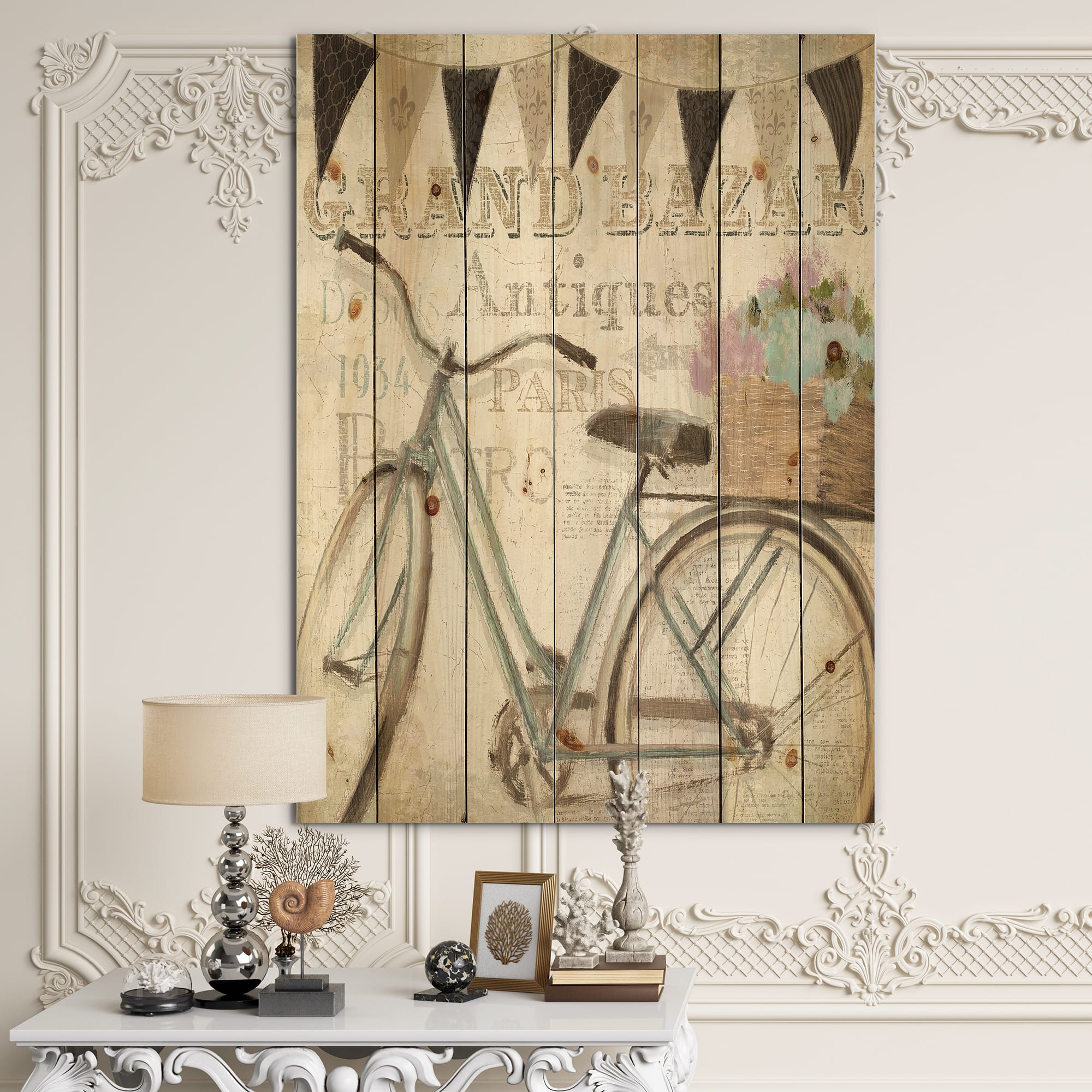 Designart - French Bicycle Flea Market II