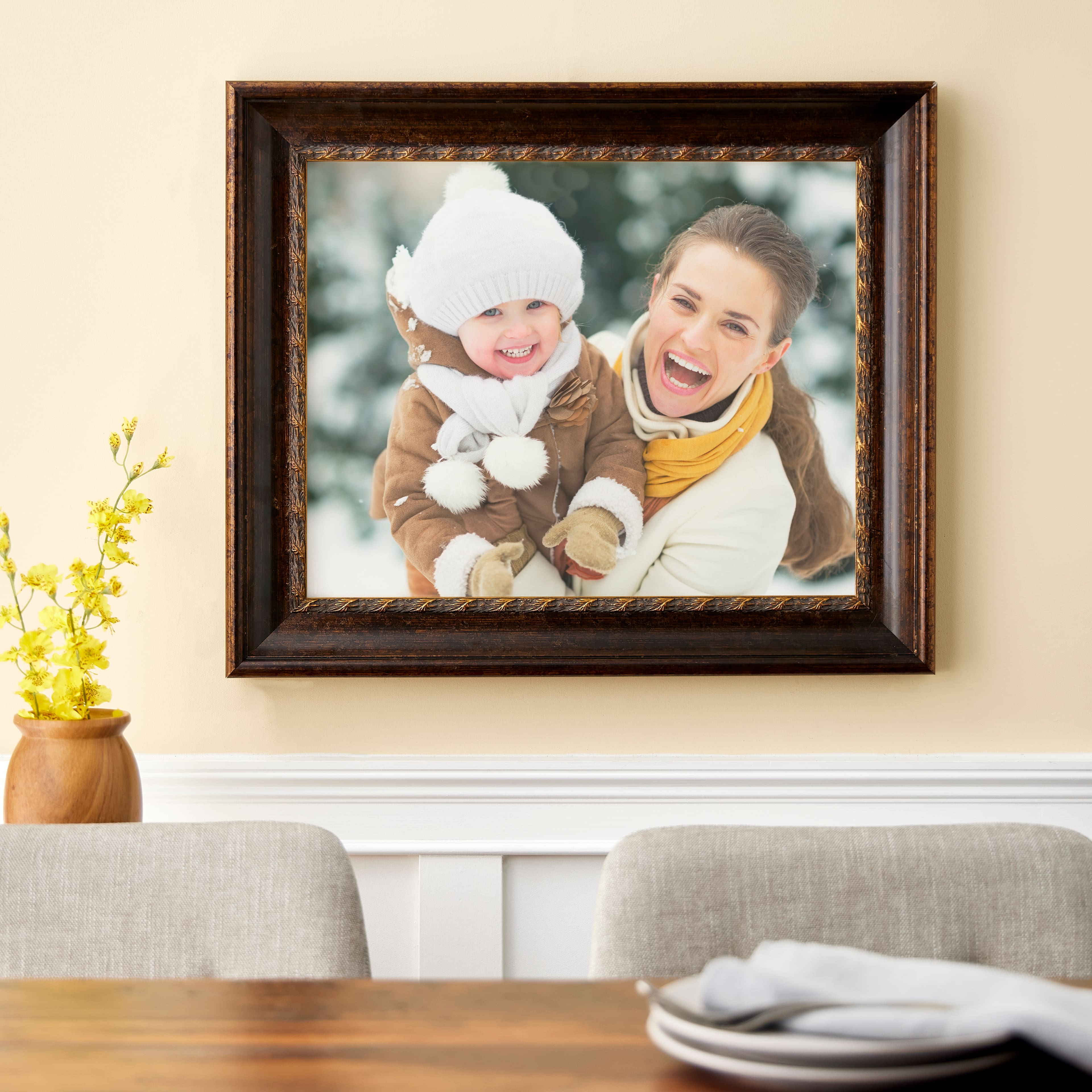 6 Pack: Red with Gold Accents 16&#x22; x 20&#x22; Open Back Frame by Studio D&#xE9;cor&#xAE;