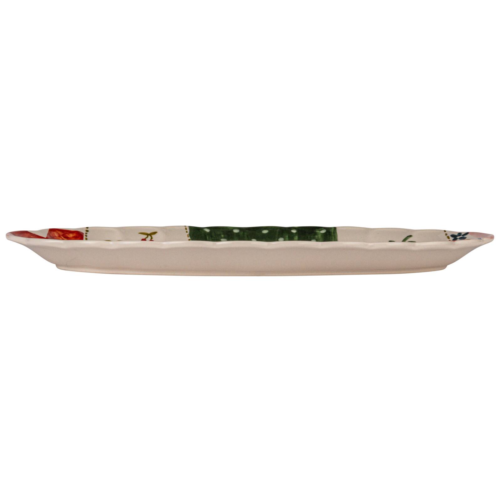 Hello Honey® 14.5" Picnic Daydream Stoneware Platter