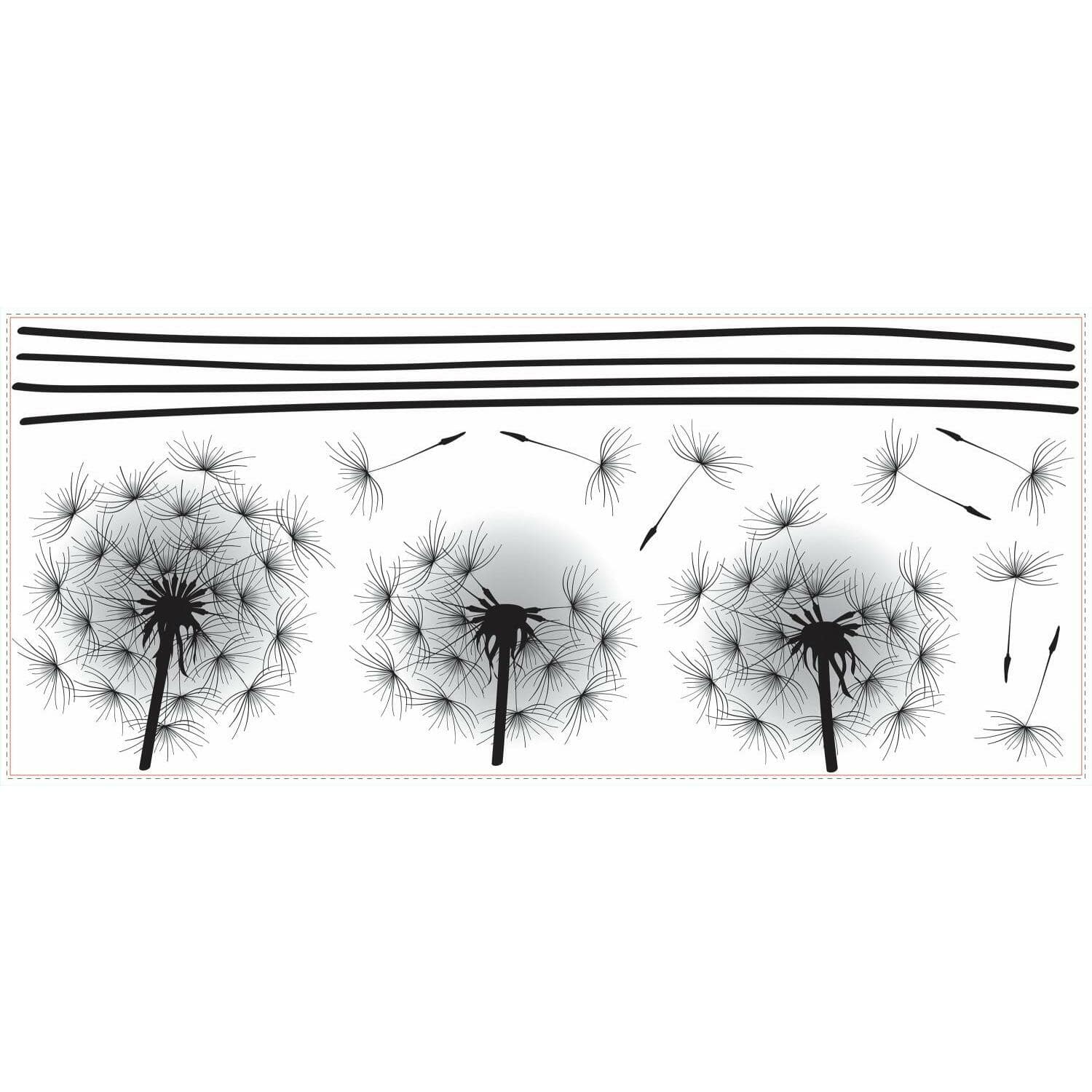RoomMates Whimsical Dandelion Peel & Stick Decals