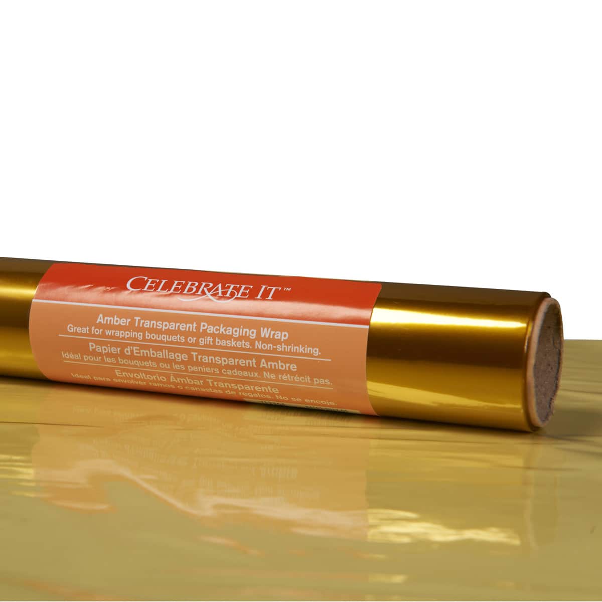 12 Pack: Transparent Packaging Wrap by Celebrate It™