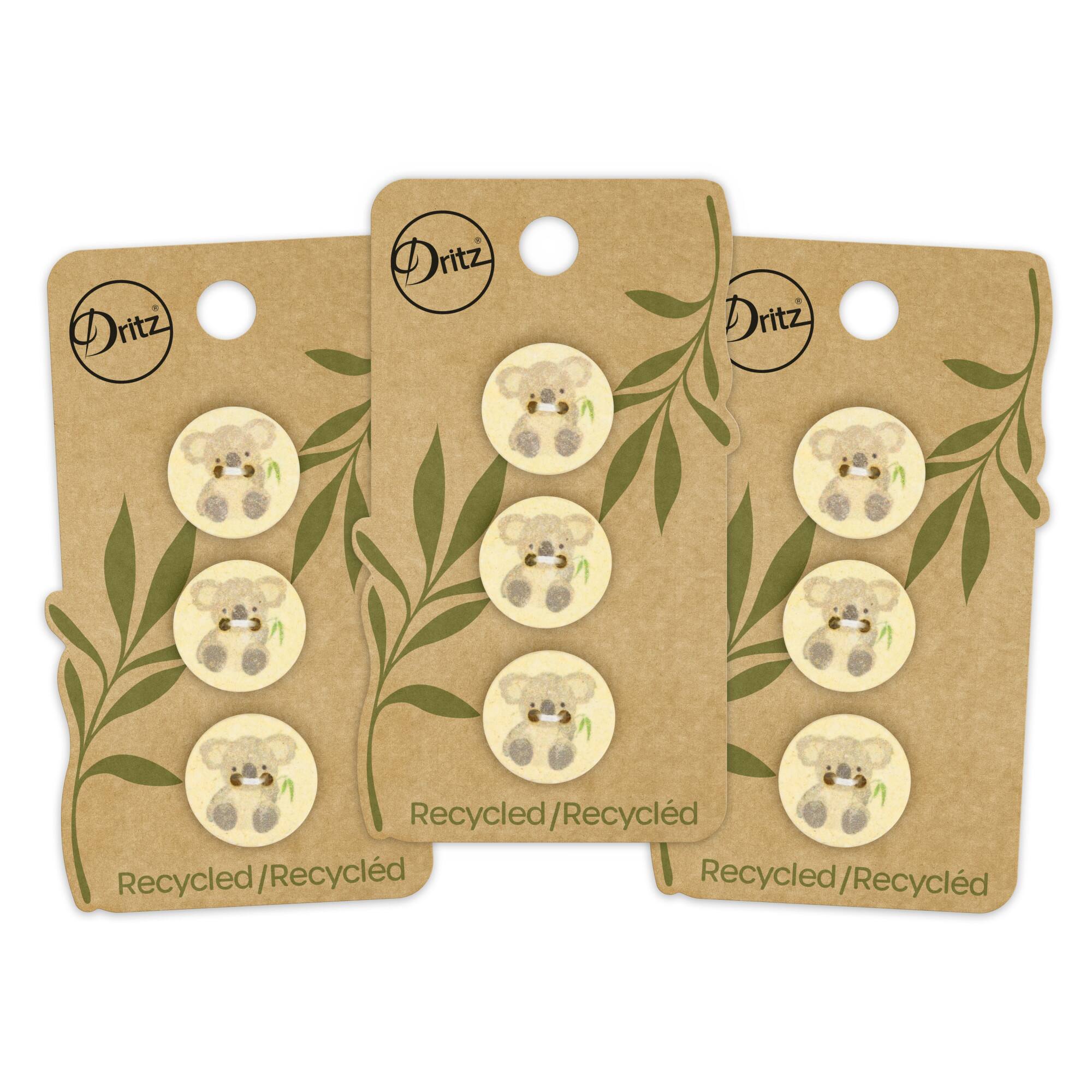 Dritz® 18mm Recycled Cotton Koala Button