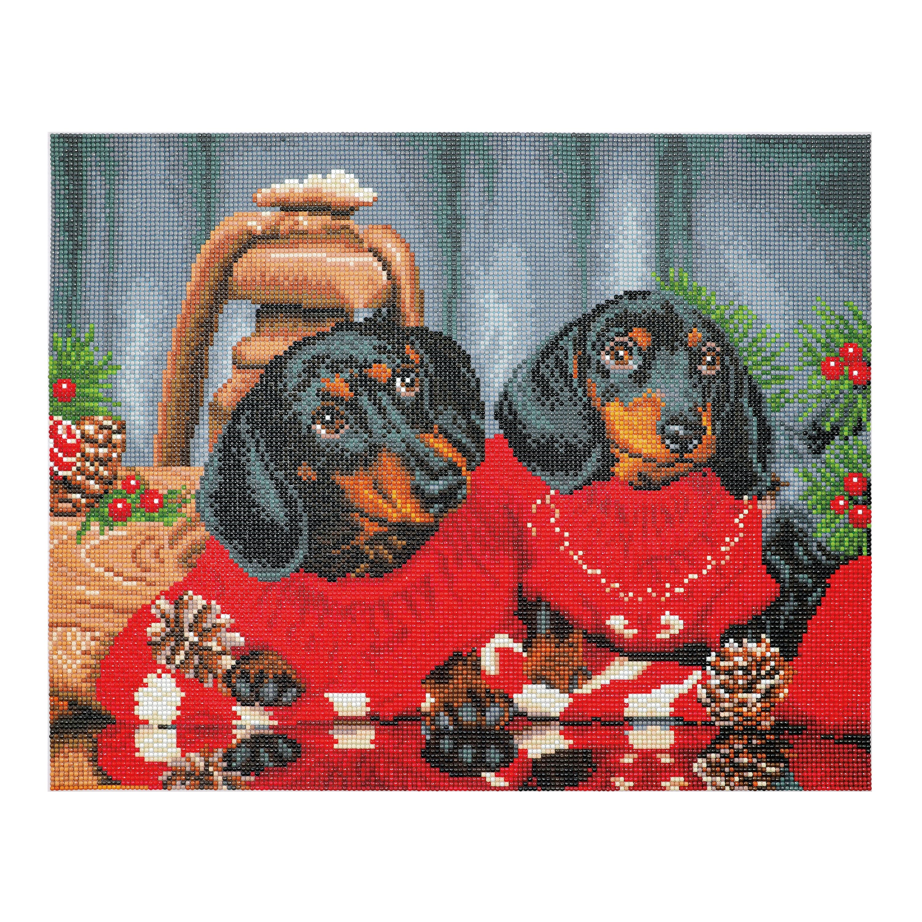 16" x 20" Puppies Diamond Art Kit by Make Market®