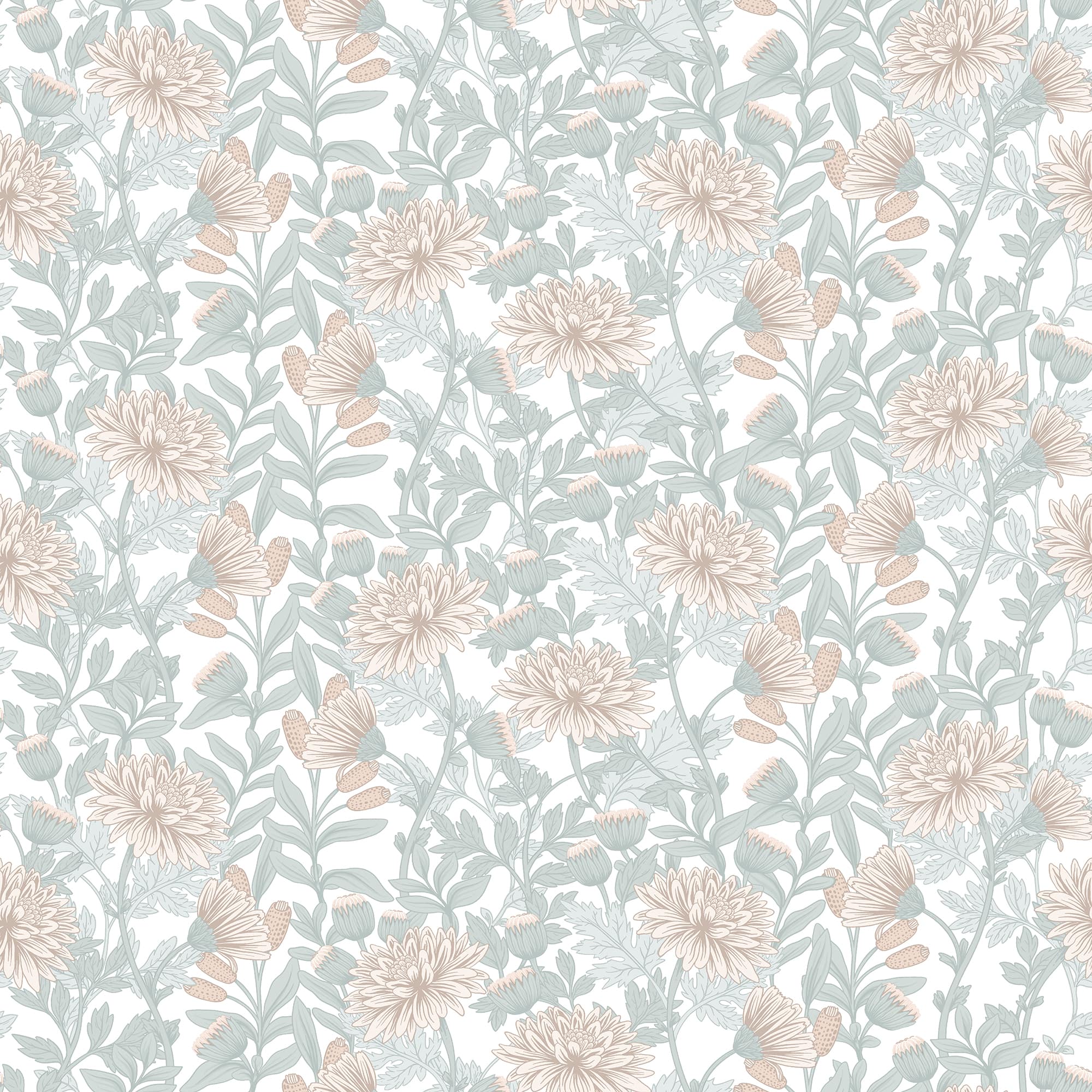 Designs Direct Floral Sonata Wallpaper