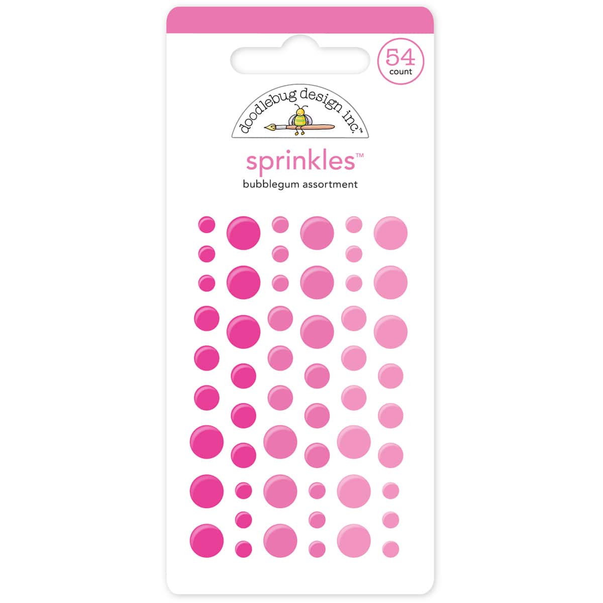 Doodlebug Design Inc.™ Sprinkles™ Adhesive Glossy Enamel Dots