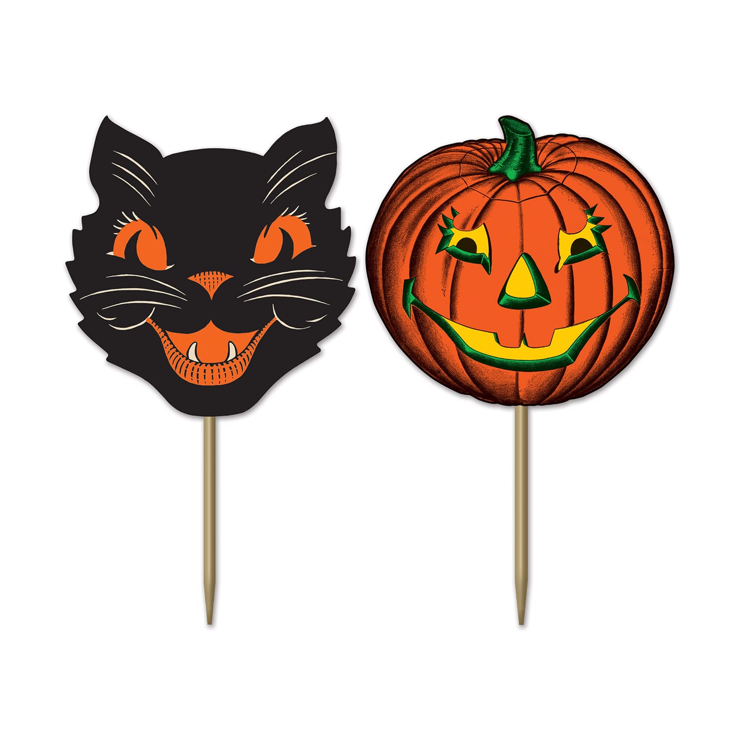 Beistle Vintage Halloween Food Picks Pack, 4ct.