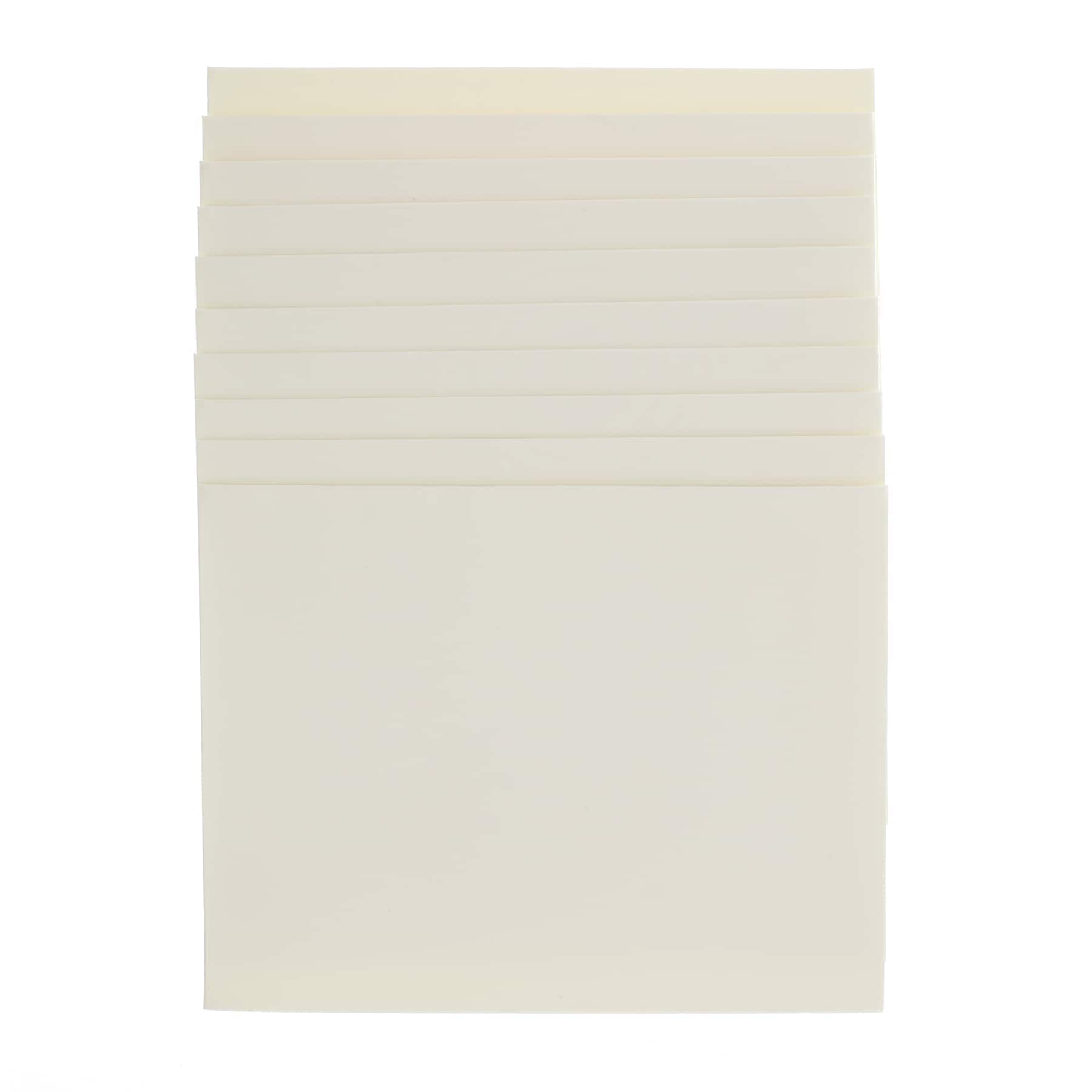 12 Packs: 10 ct. (120 total) Ivory Cards & Envelopes by Recollections™, 4.25" x 5.5"