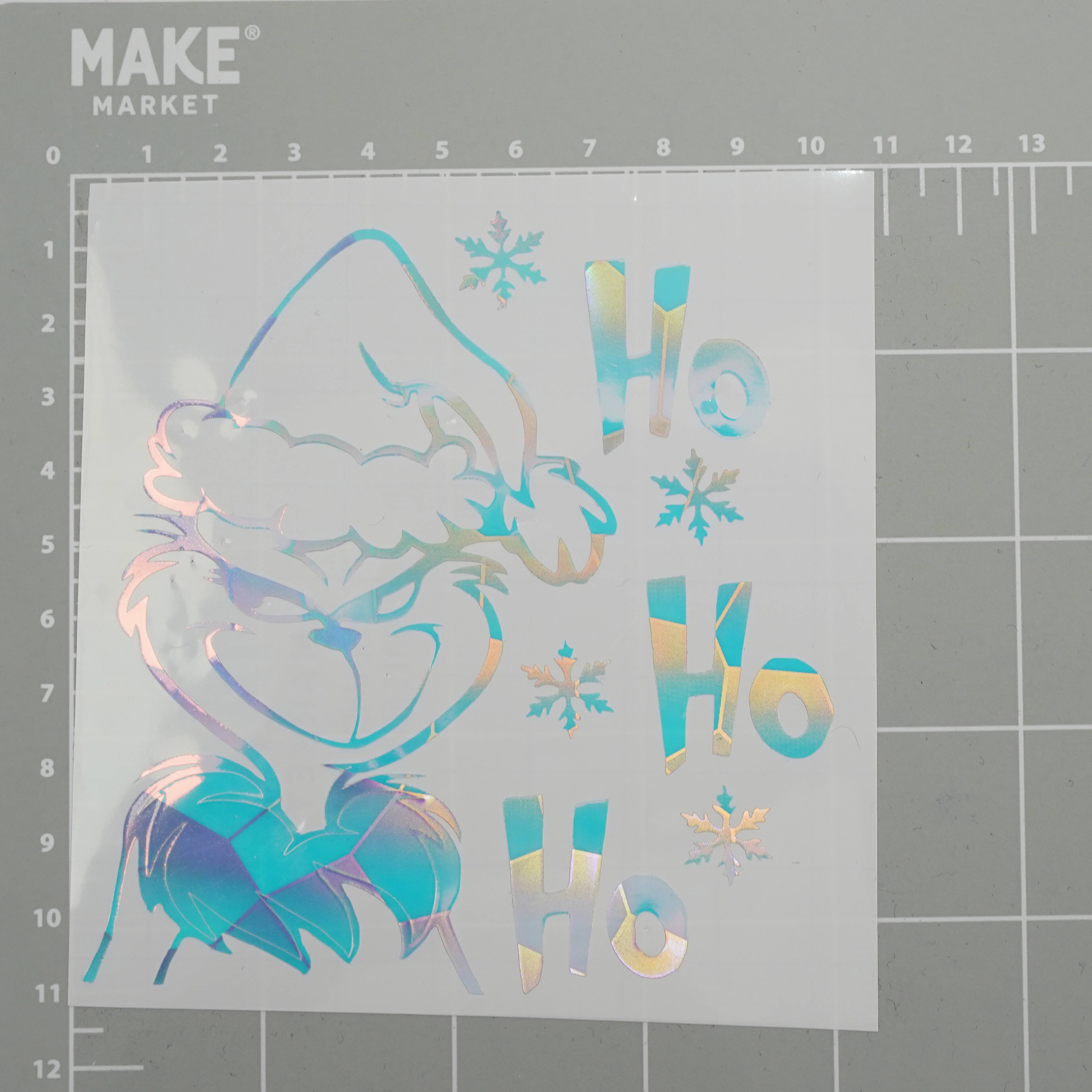 12 Pack: Holographic Scales Permanent Vinyl by Make Market®