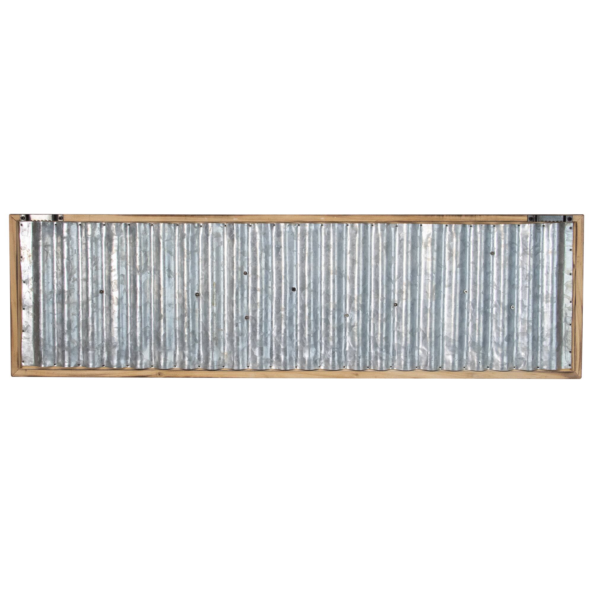 27.5" Silver "Trick or Treat" Halloween Wood Wall Sign