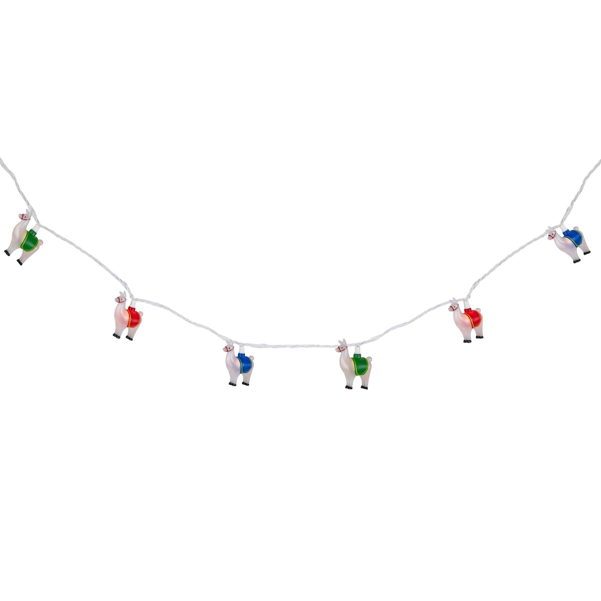 10ct. Llama Patio String Lights