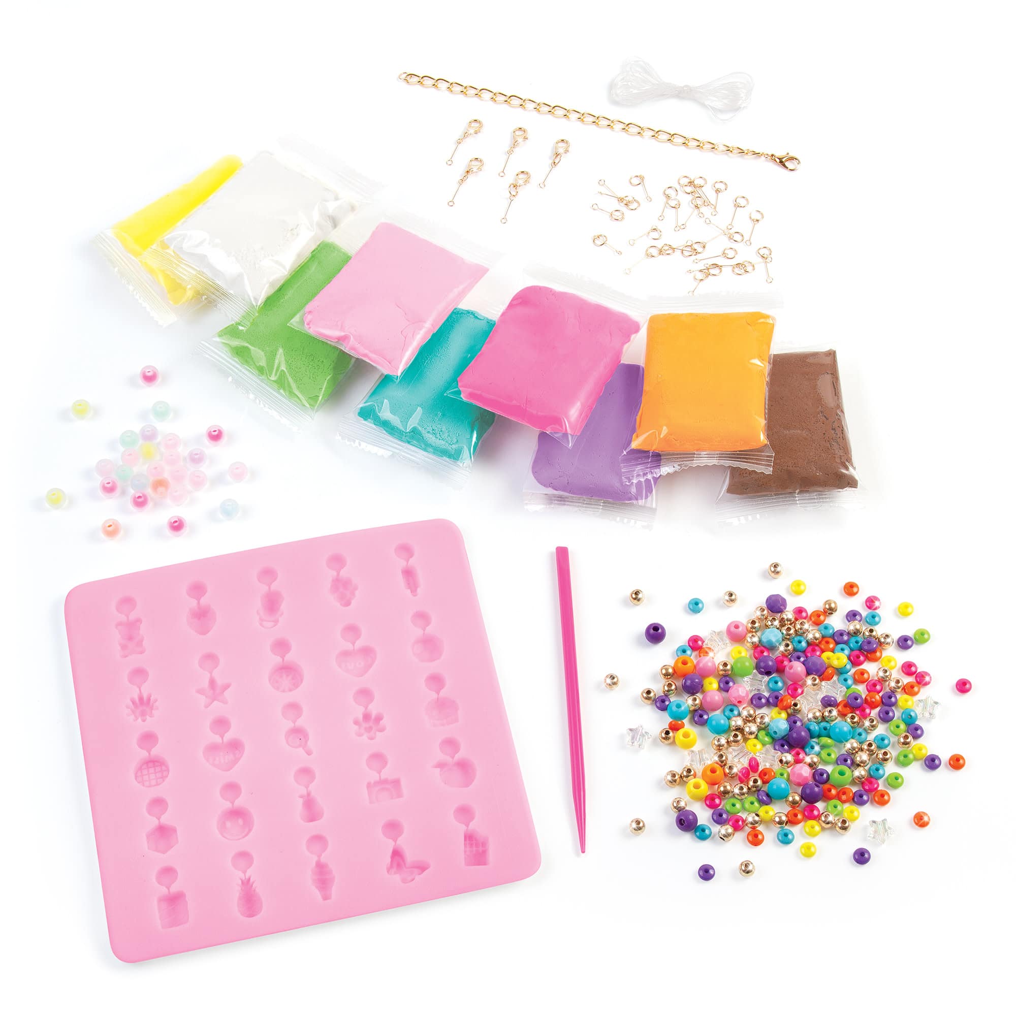 Make It Real™ Clay Charm DIY Jewelry Kit