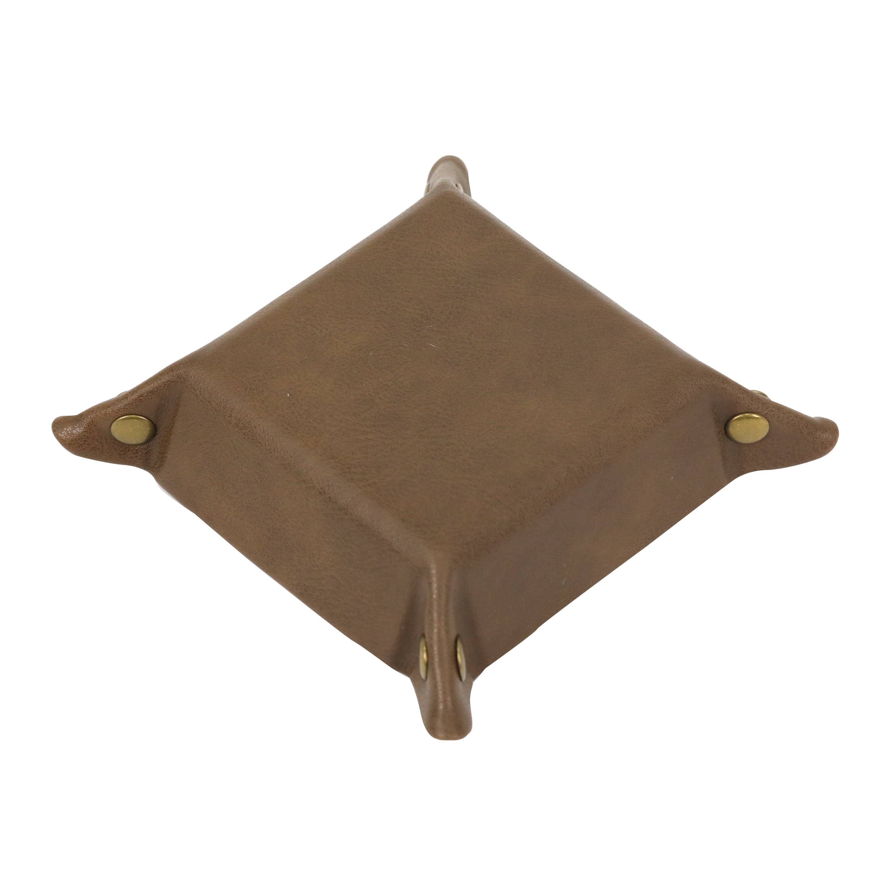 Faux Leather Catchall Tray by Ashland