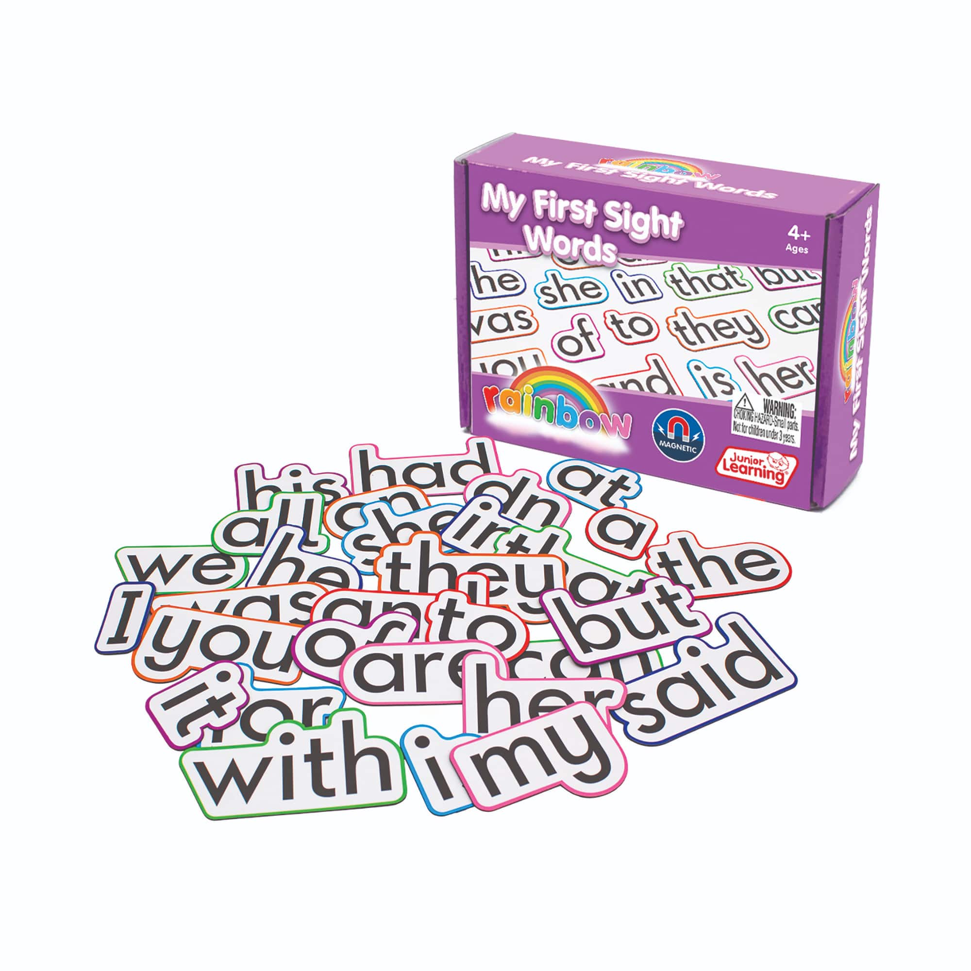 Junior Learning® My First Sight Words Magnetic Activities Set
