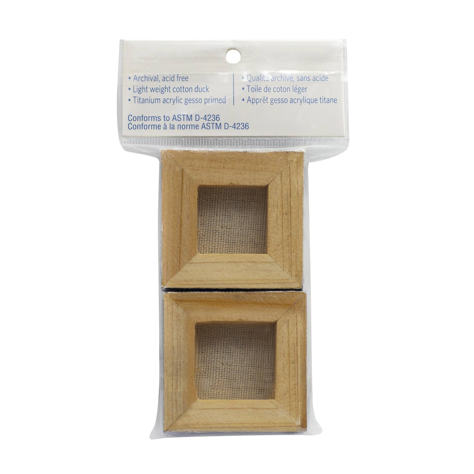 6 Pack 2" x 2" Mini Canvas by Artist's Loft™ Necessities