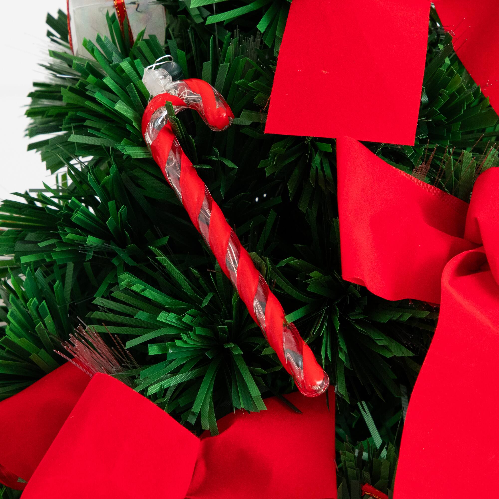 2ft. Fiber Optic Classic Star-Topped Artificial Christmas Tree in Decorative Planter