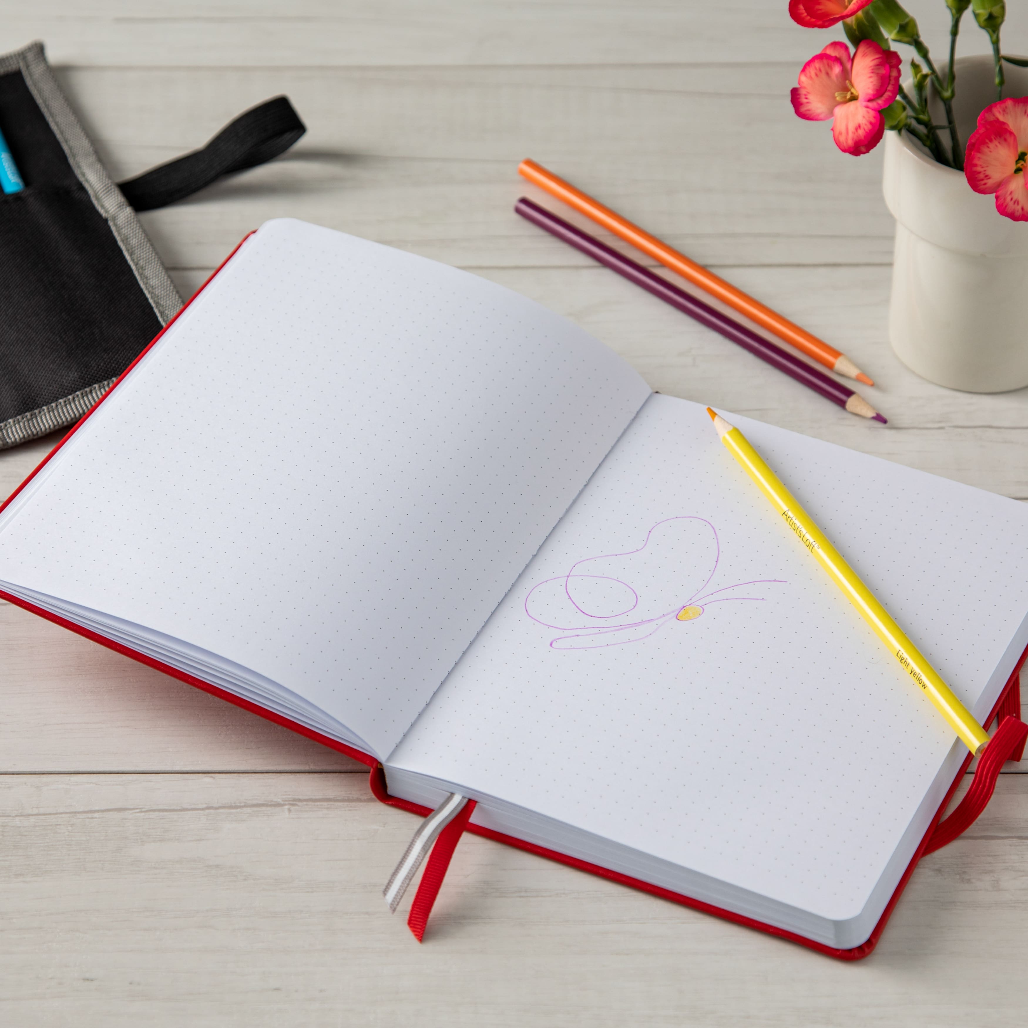 6" x 8" Hardcover Dot Journal by Artist's Loft™