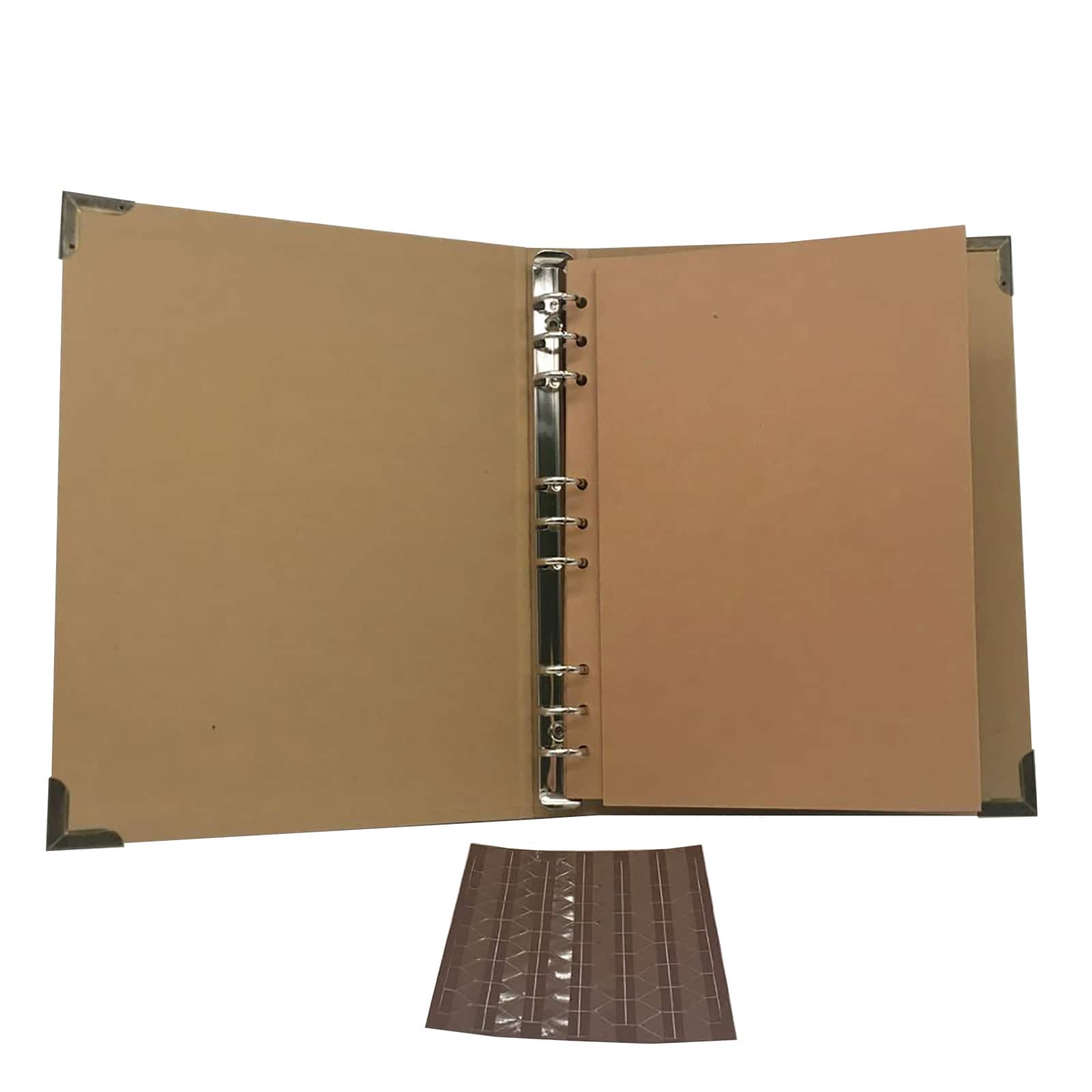 6 Pack: Kraft Journal Scrapbook Album by Recollections™