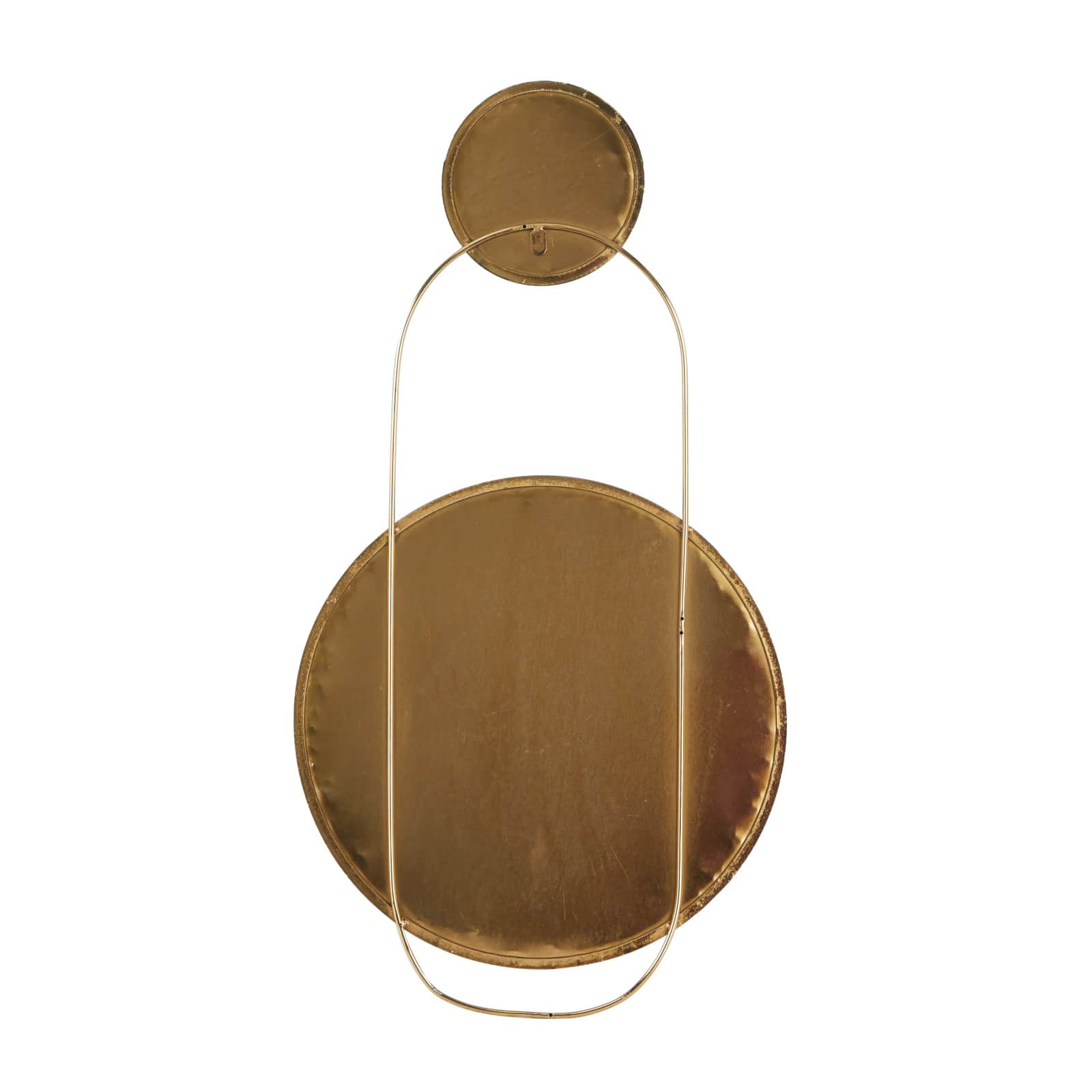 Gold Metal Wall Mirror 20" x 1" x 27"