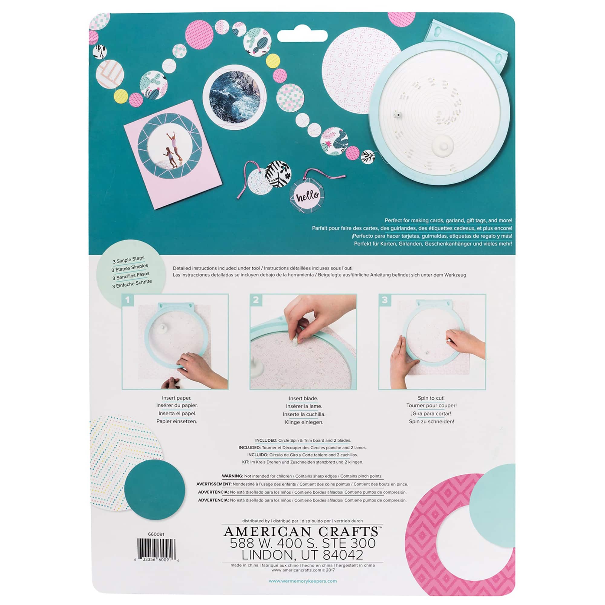 We R Memory Keepers® Crafter's Essentials™ Circle Spin & Trim