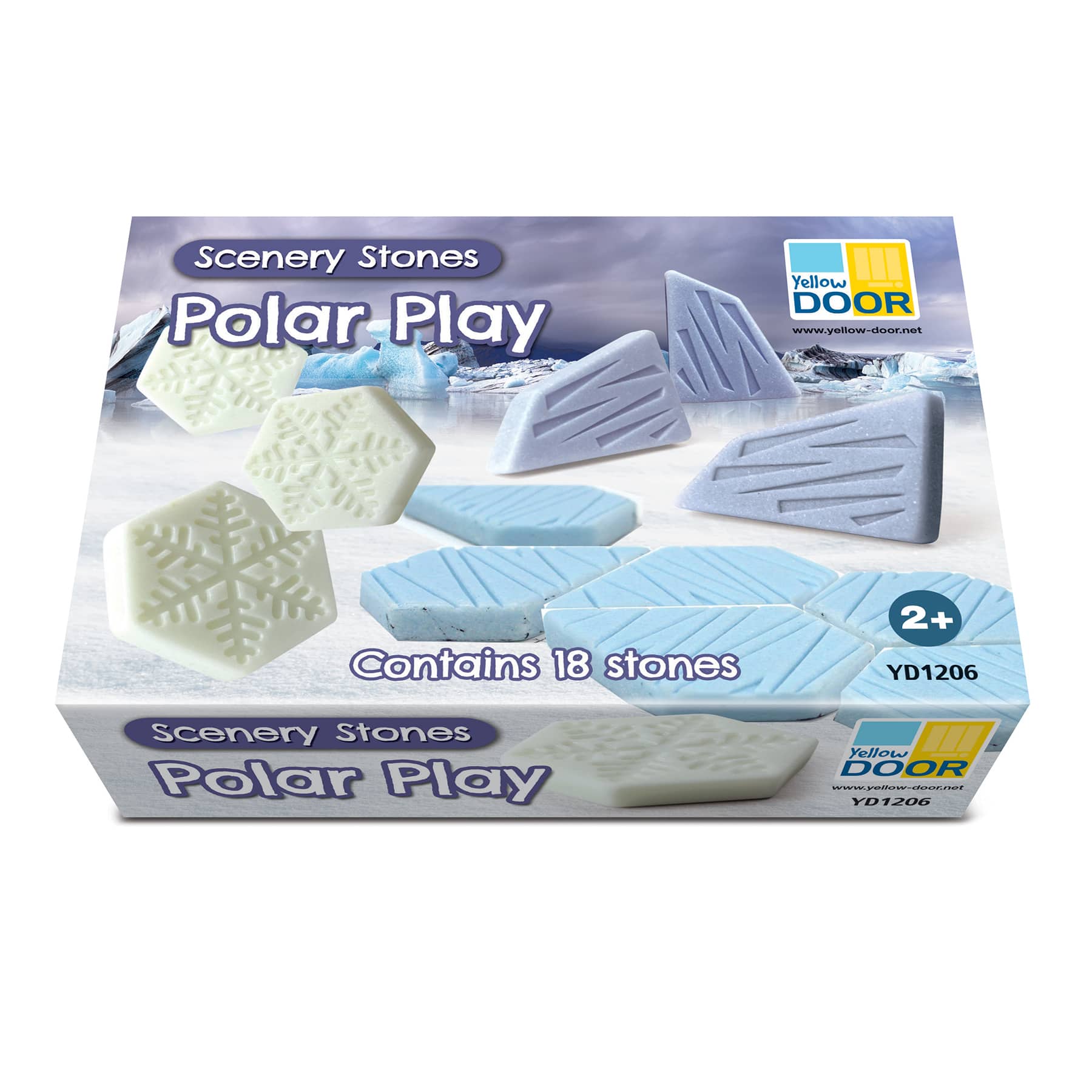 Yellow Door Scenery Stones Polar Play Set