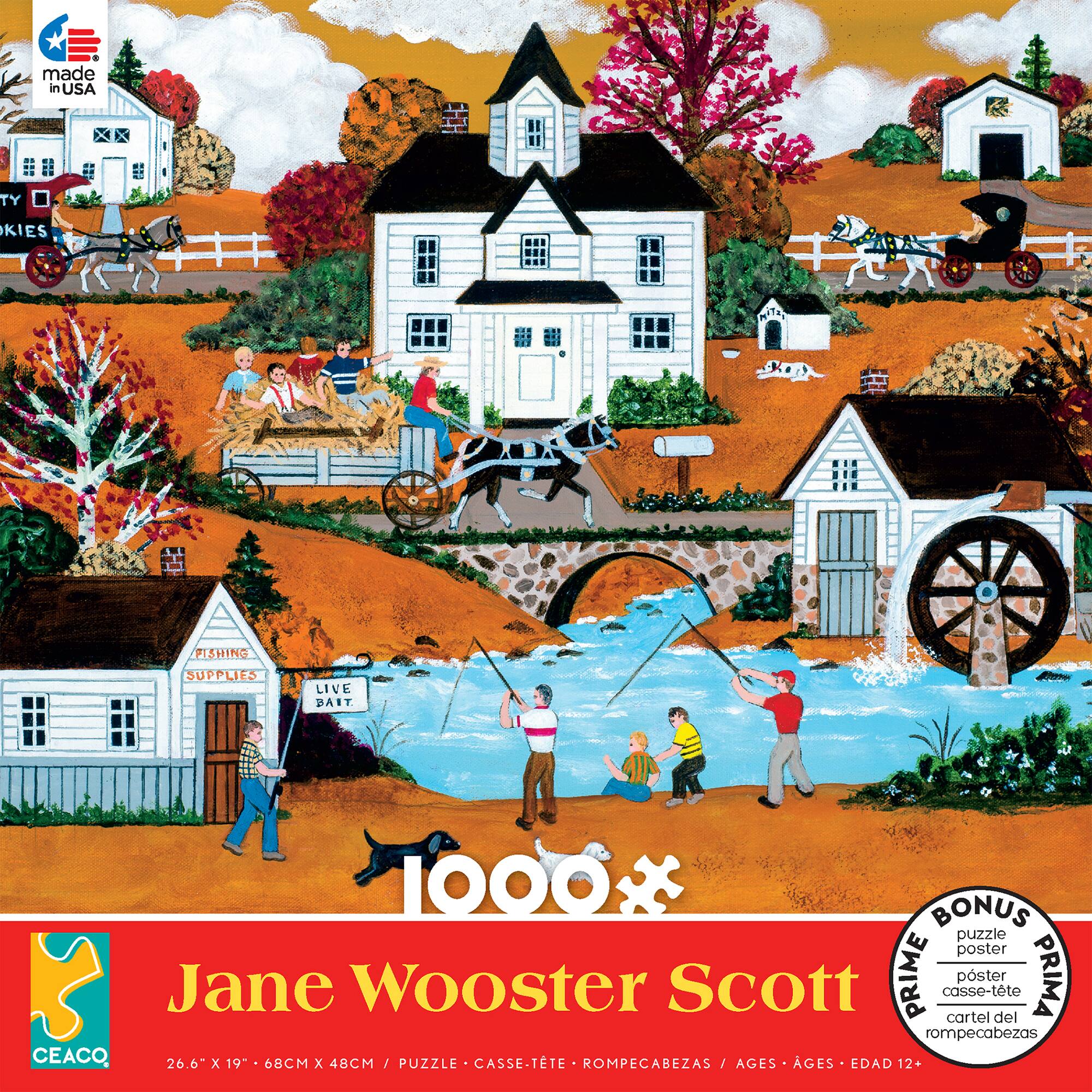 Assorted Various Artist 1,000-Piece Jigsaw Puzzle
