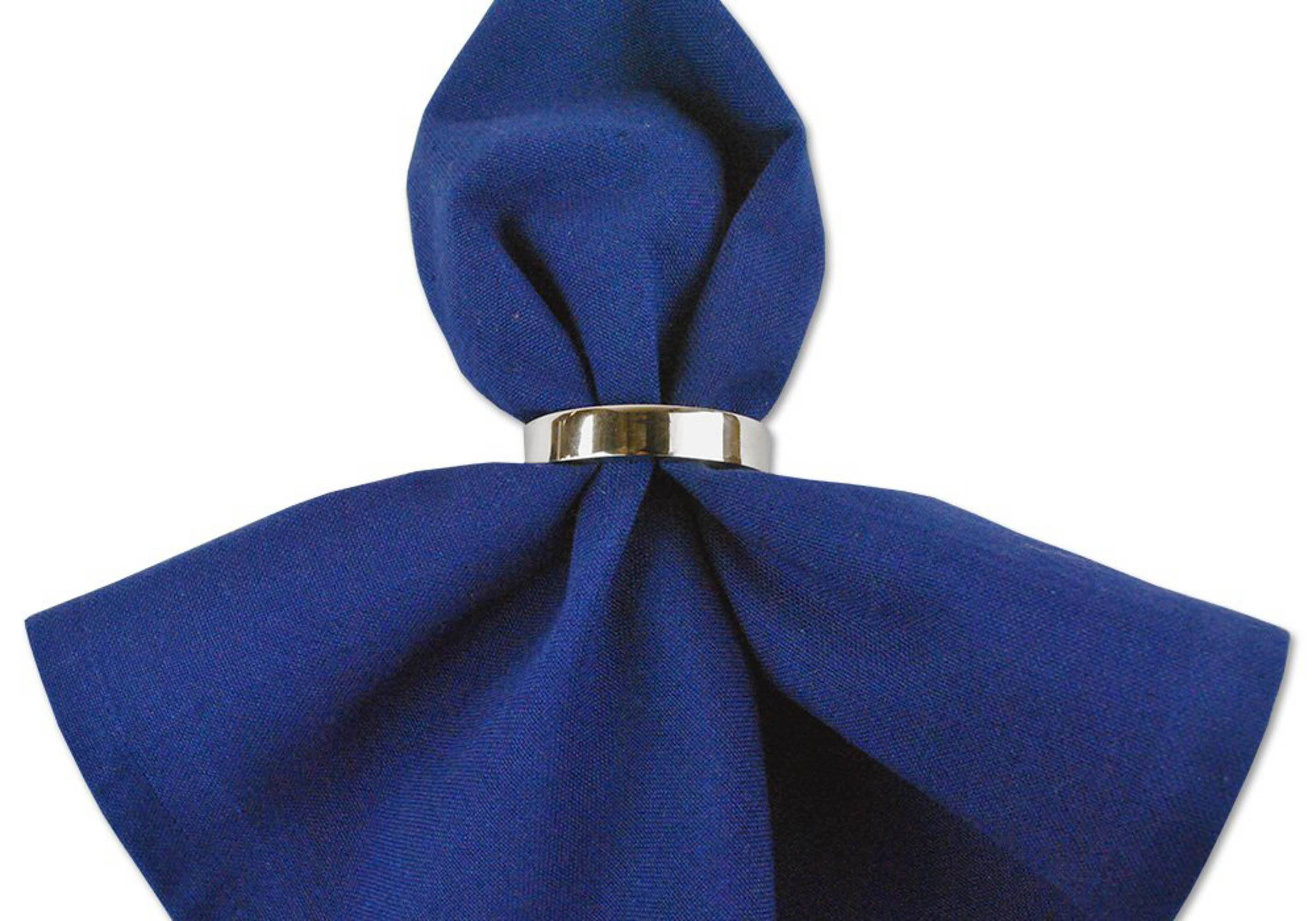 DII® Silver Circle Napkin Rings, 6ct.