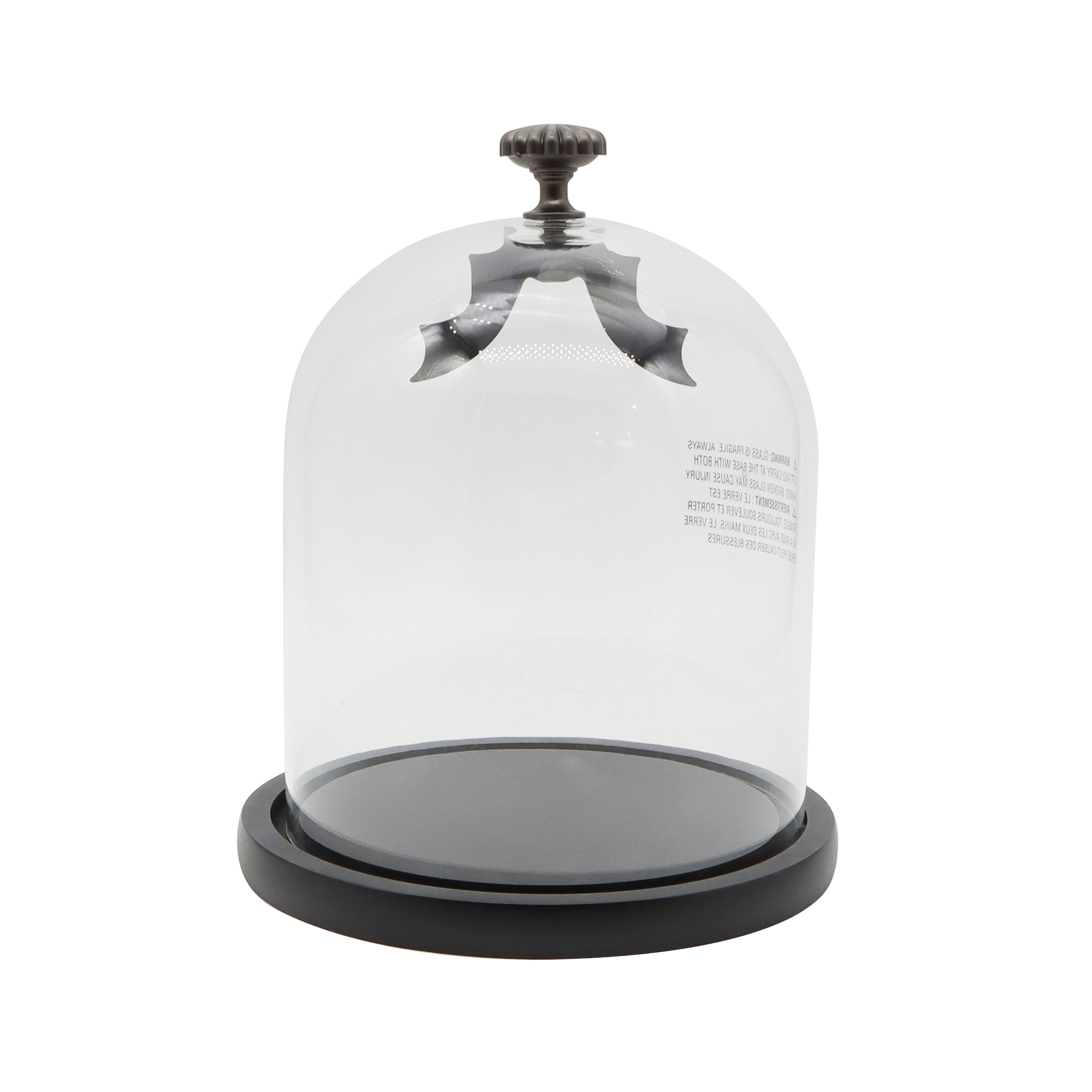 Michaels, 7.5" Bat Glass Cloche by Ashland® – Category: Halloween Vases & Containers