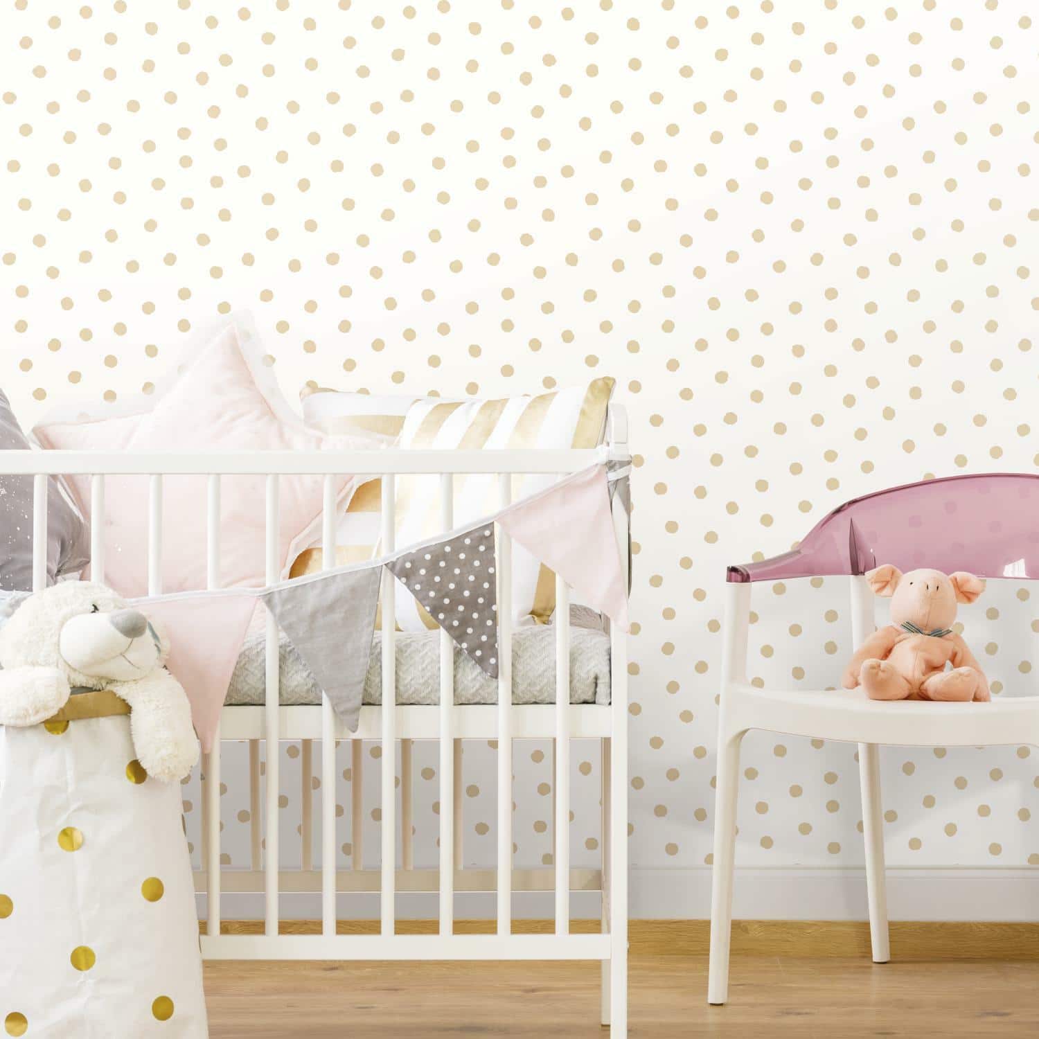 RoomMates Dot Peel & Stick Wallpaper